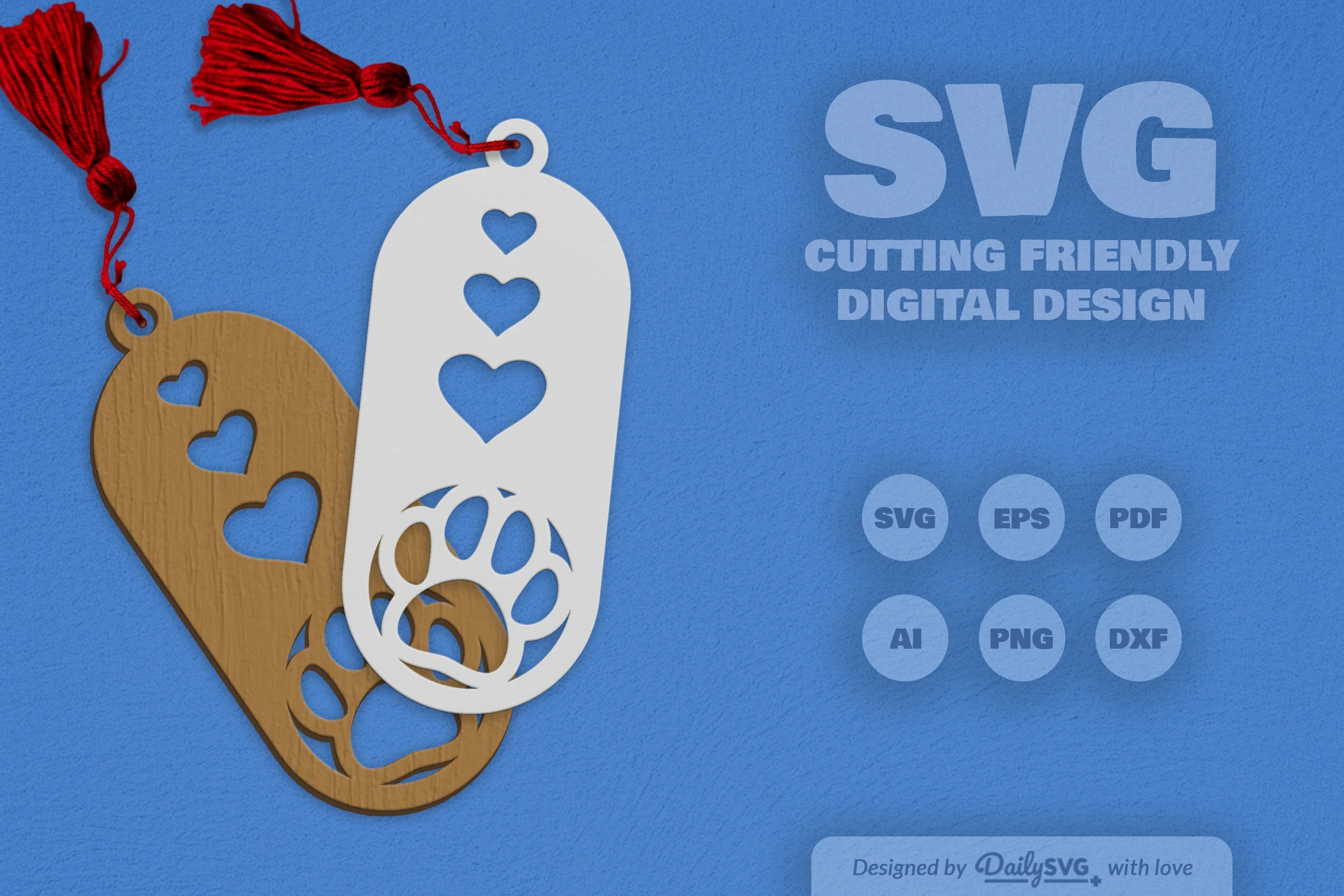 Paw SVG Bundle for Crafting - Image 2