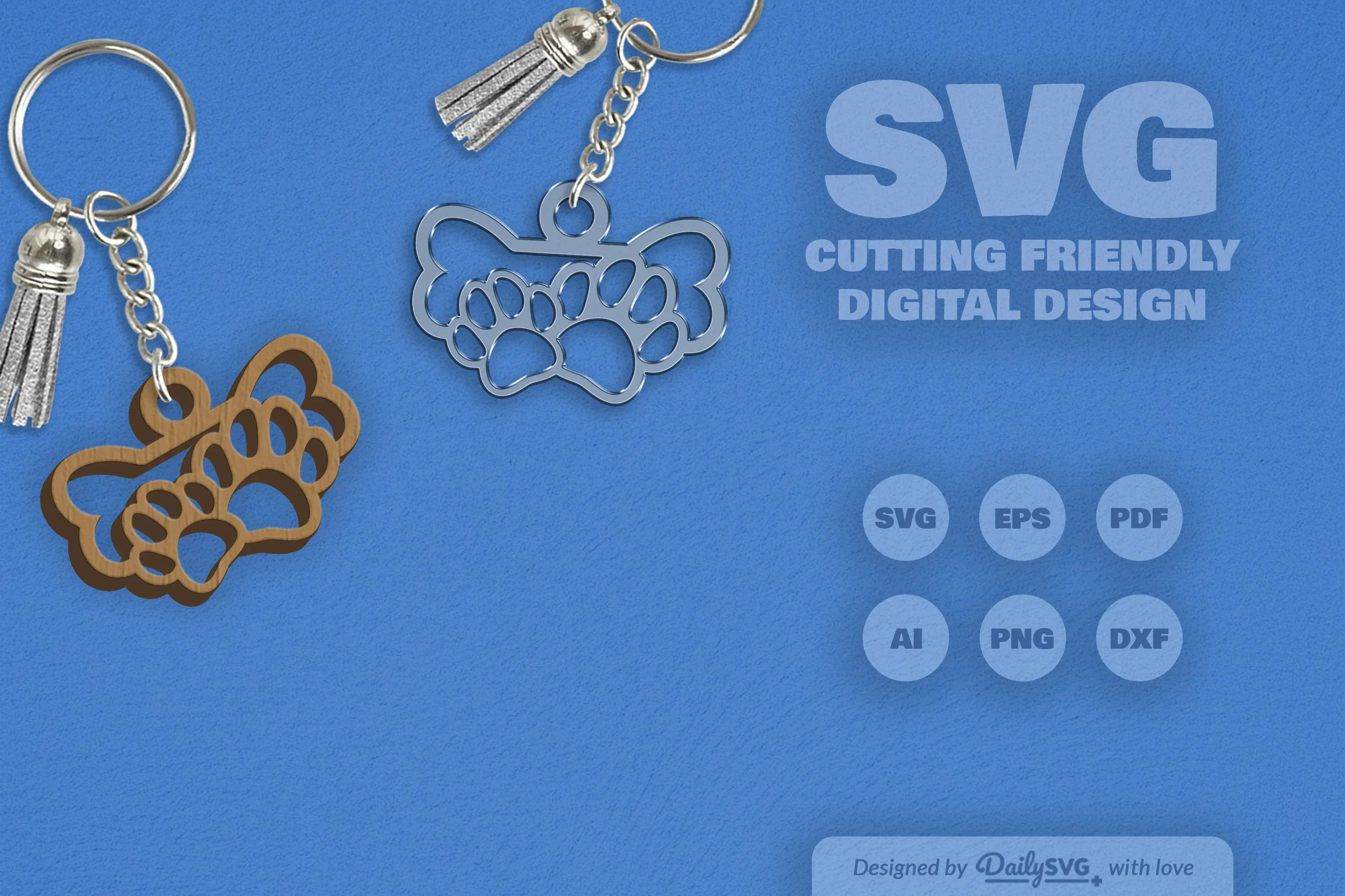 Pet Paw SVG Bundle - Image 2
