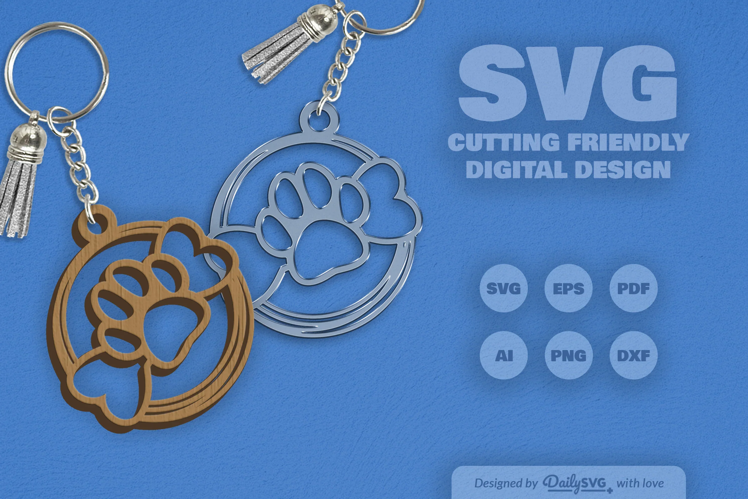 Pet Paw SVG Bundle - Image 2