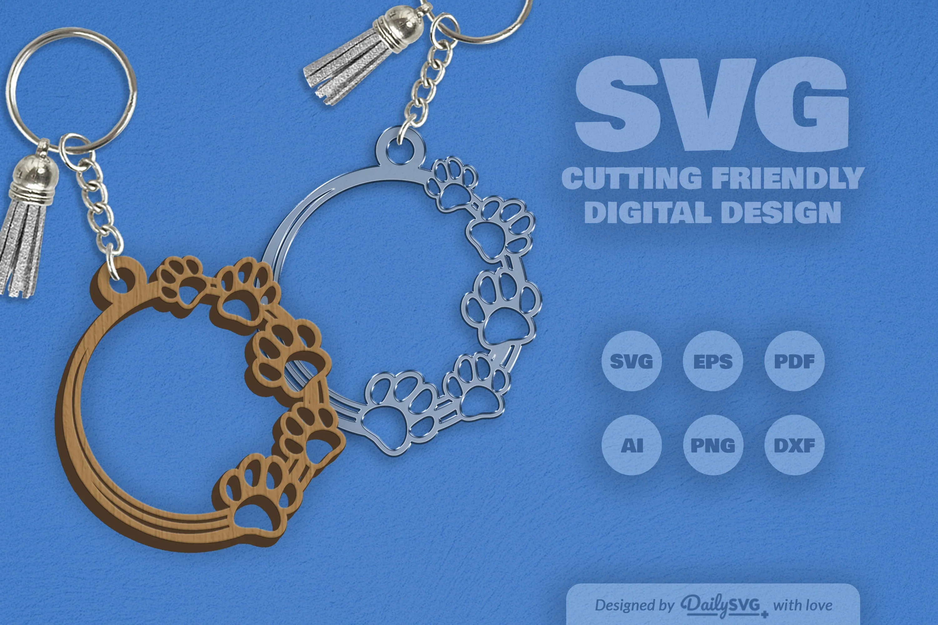 Pet Paw SVG Bundle - Image 2