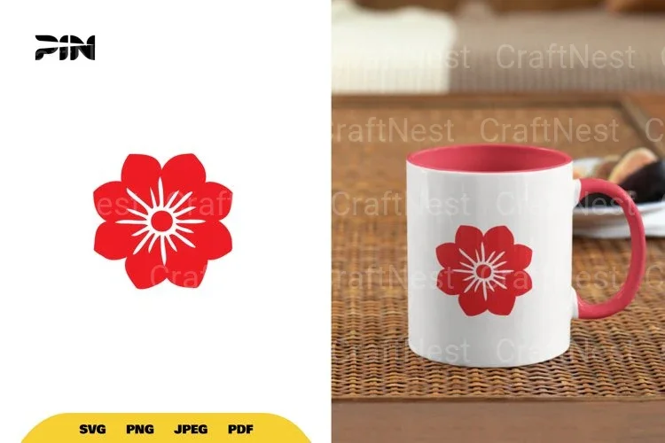 Petal Icon Flowers SVG Bundle
