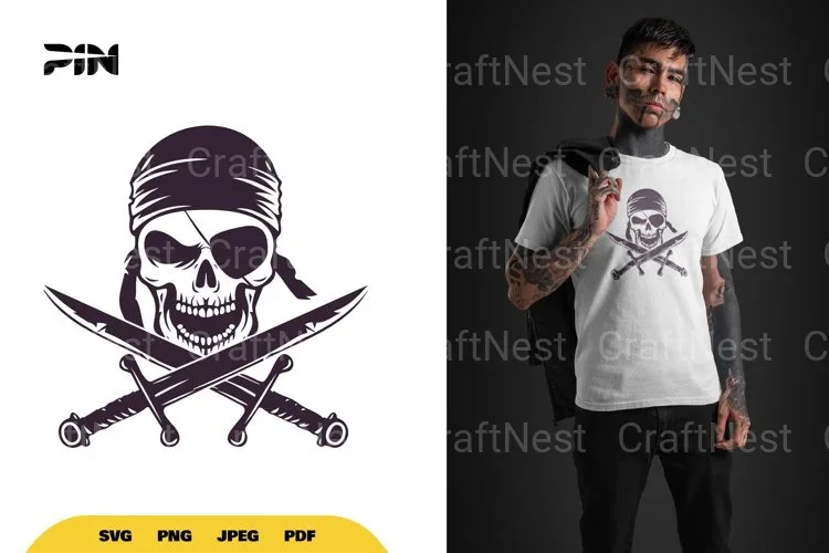 Pirate Skull SVG Bundle
