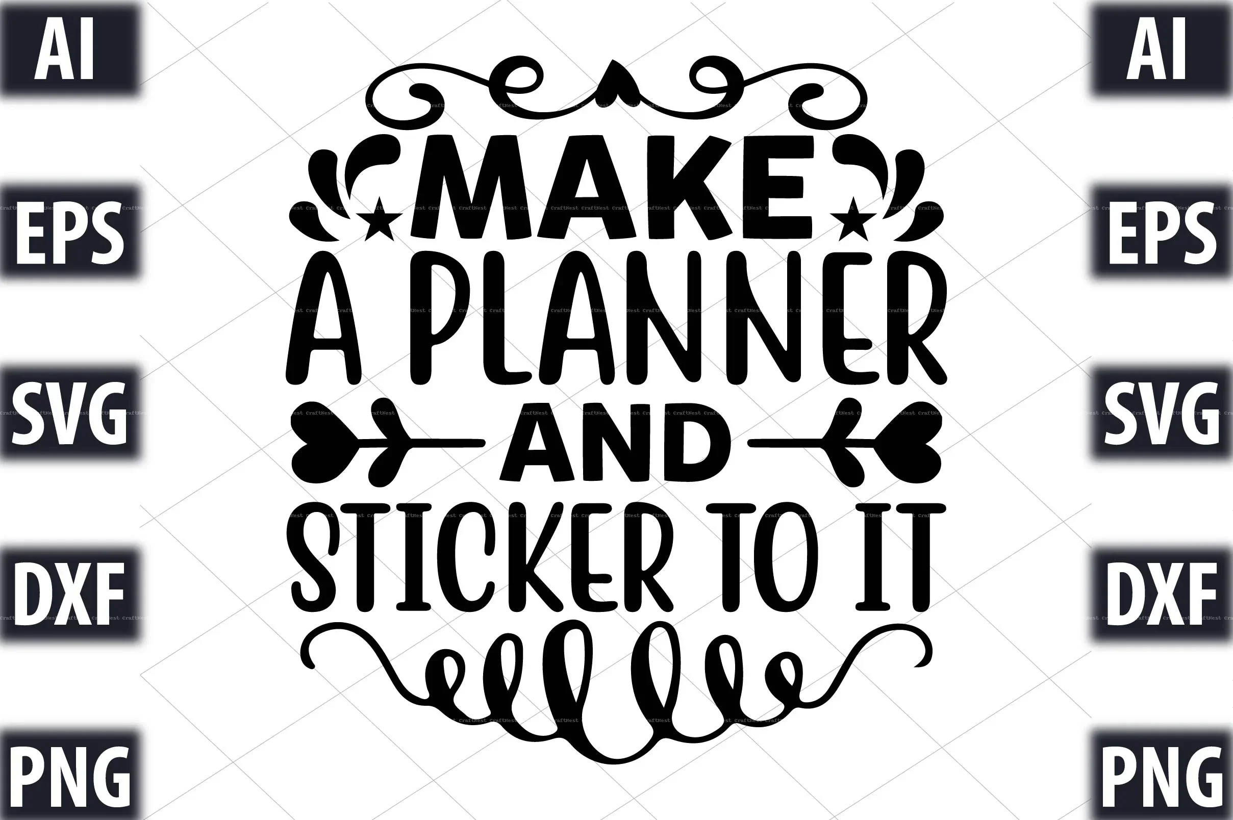 Planner SVG Bundle - Image 6