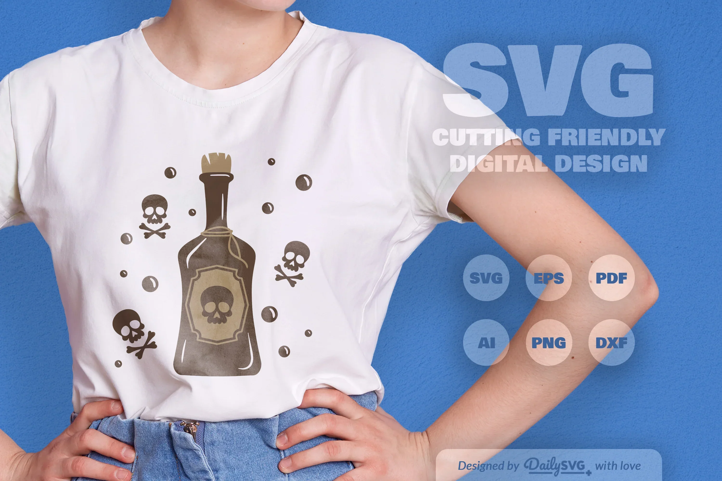 Poison Bottle Halloween SVG Bundle - Image 2