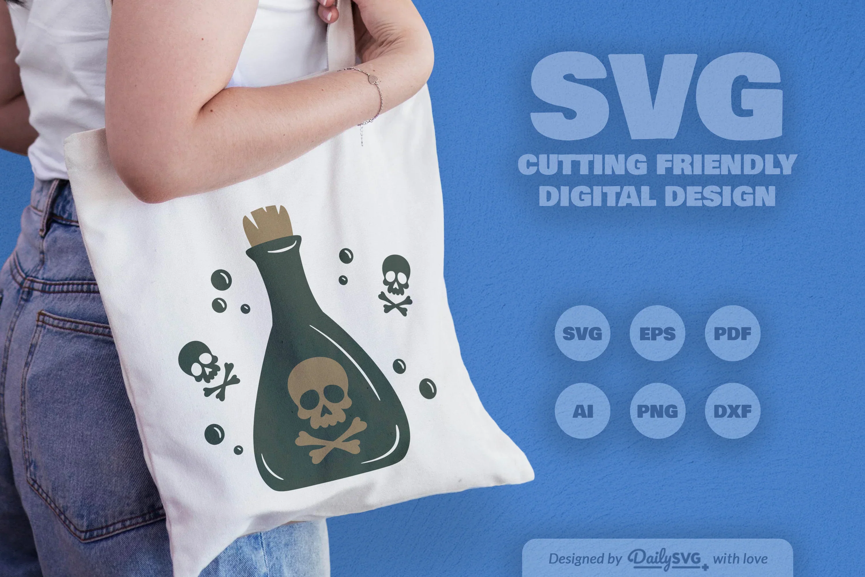 Poison Bottle Halloween SVG Bundle - Image 4
