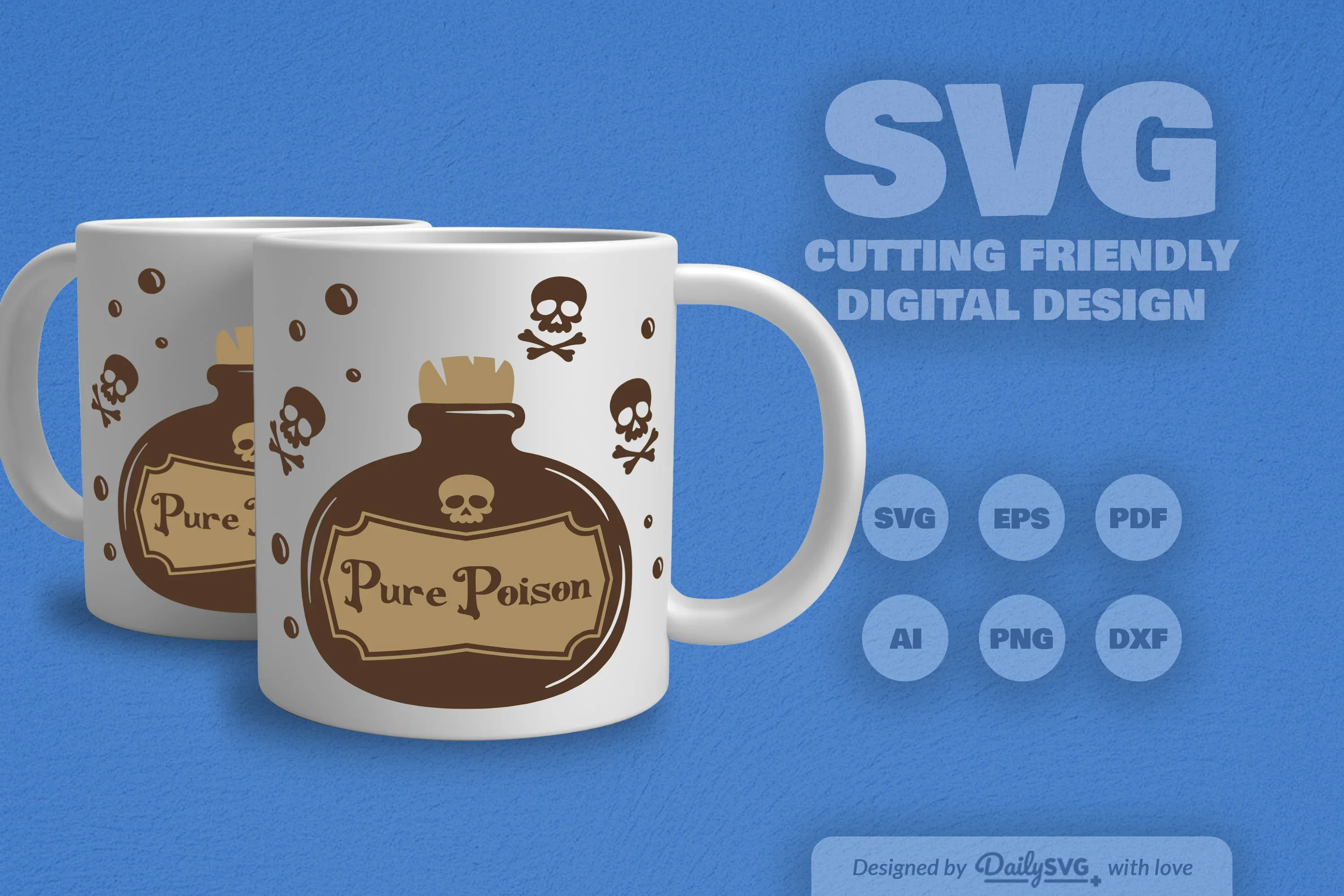 Poison Bottle Halloween SVG Bundle - Image 5