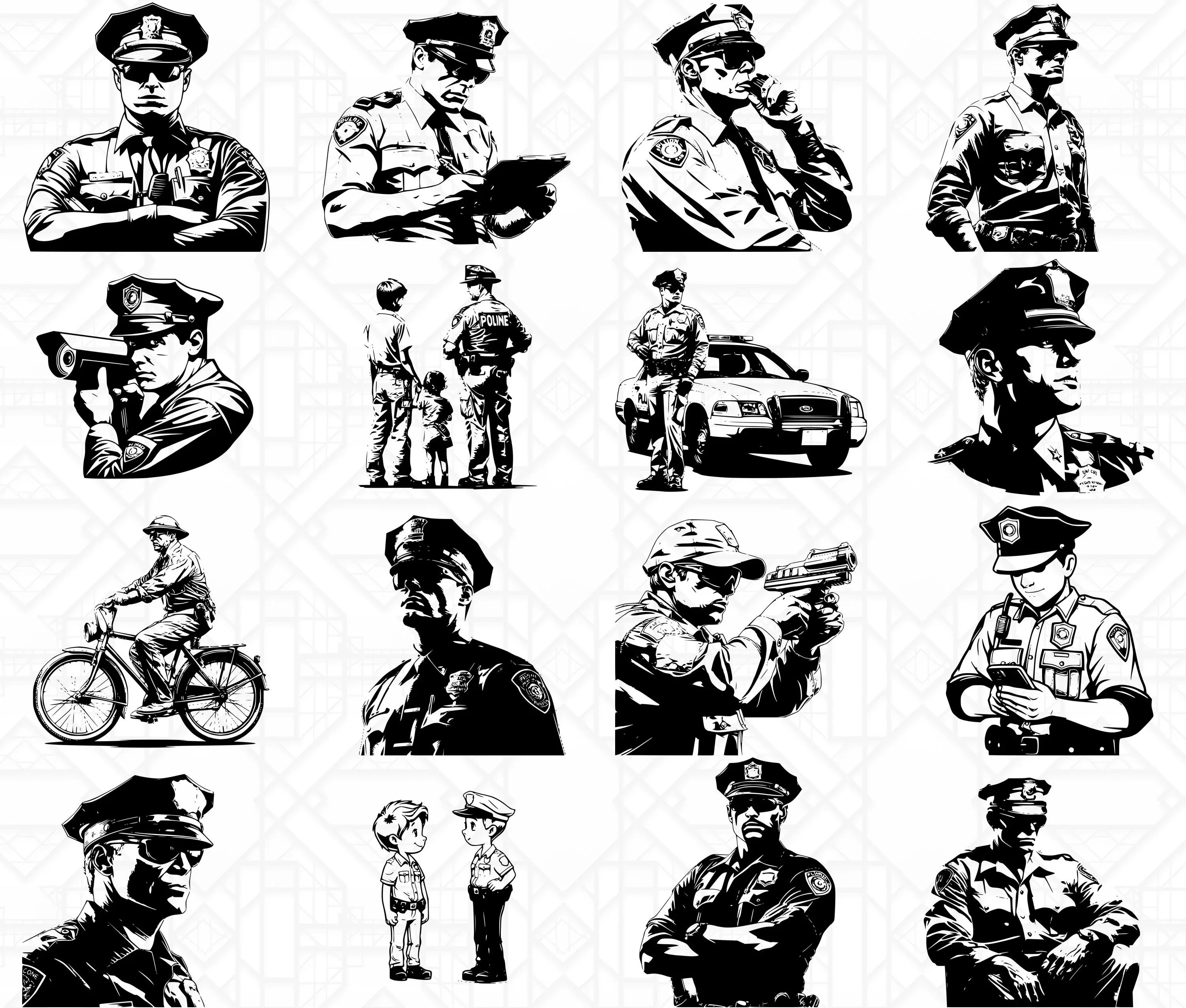 Police SVG Bundle - Image 2
