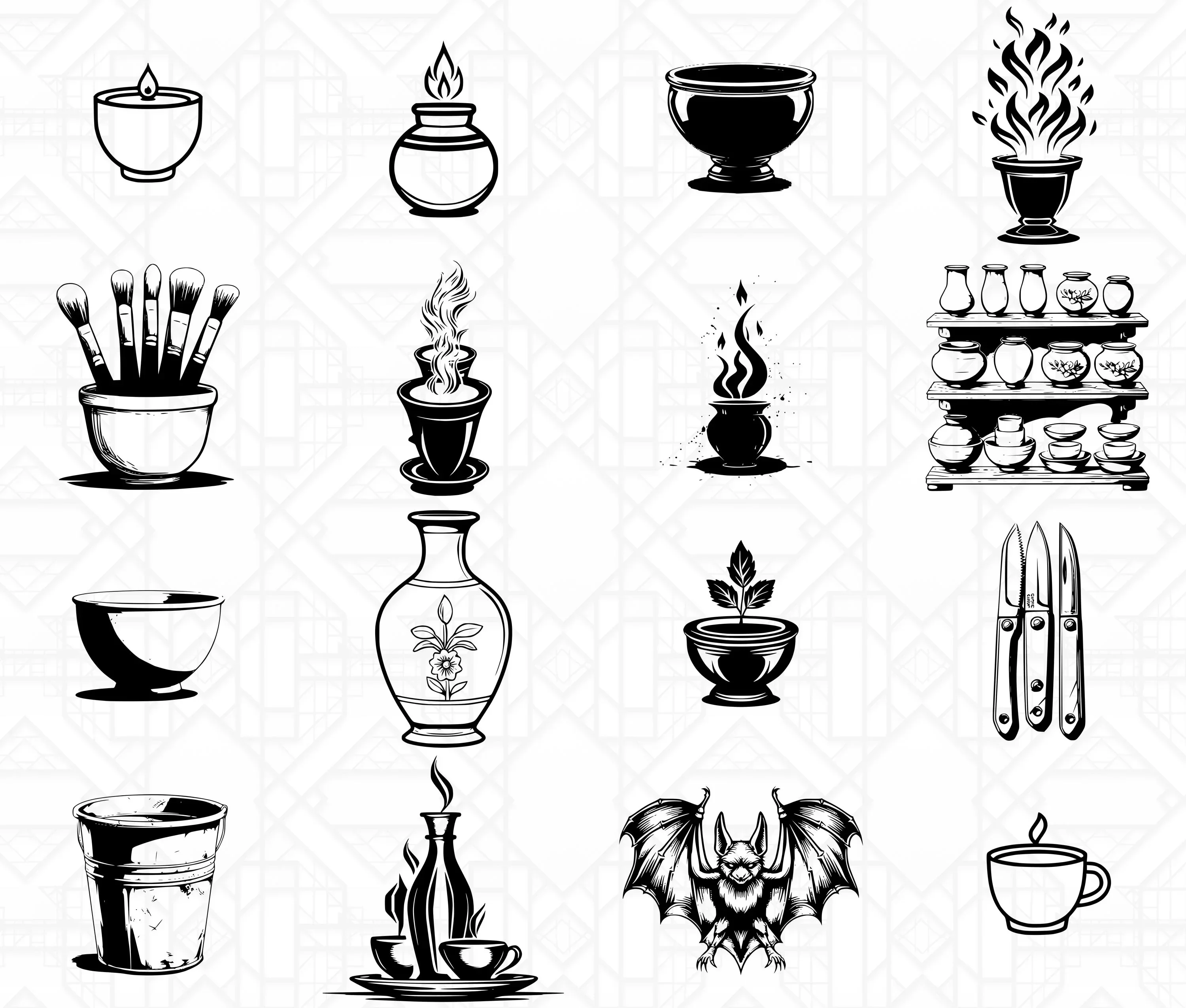 Pottery And Ceramics SVG Bundle - Image 4
