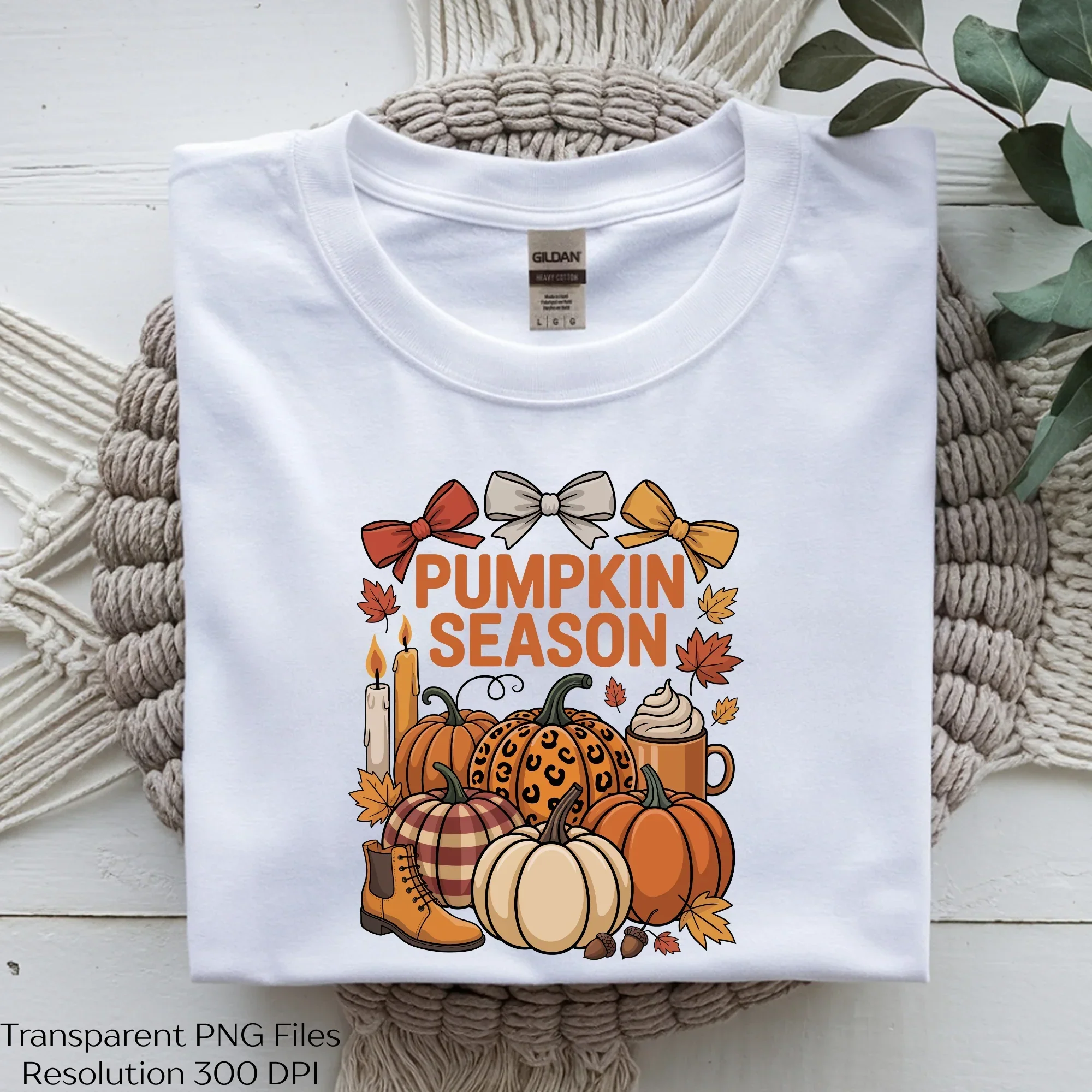 Pumpkin Season Vector Clipart Bundle