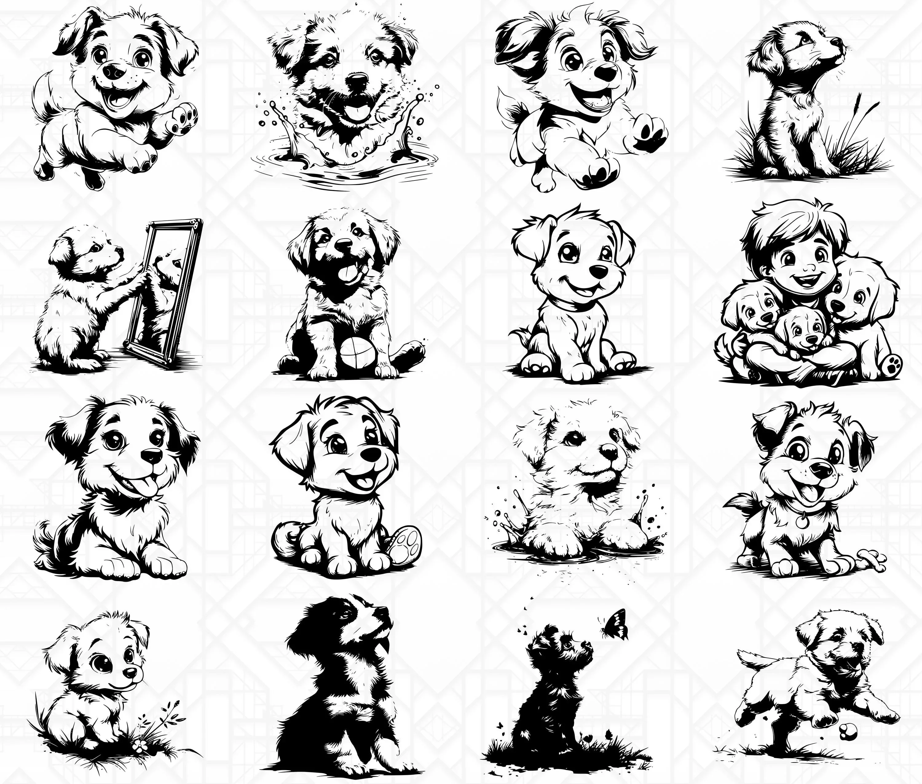 Puppy Playtime SVG Bundle - Image 3