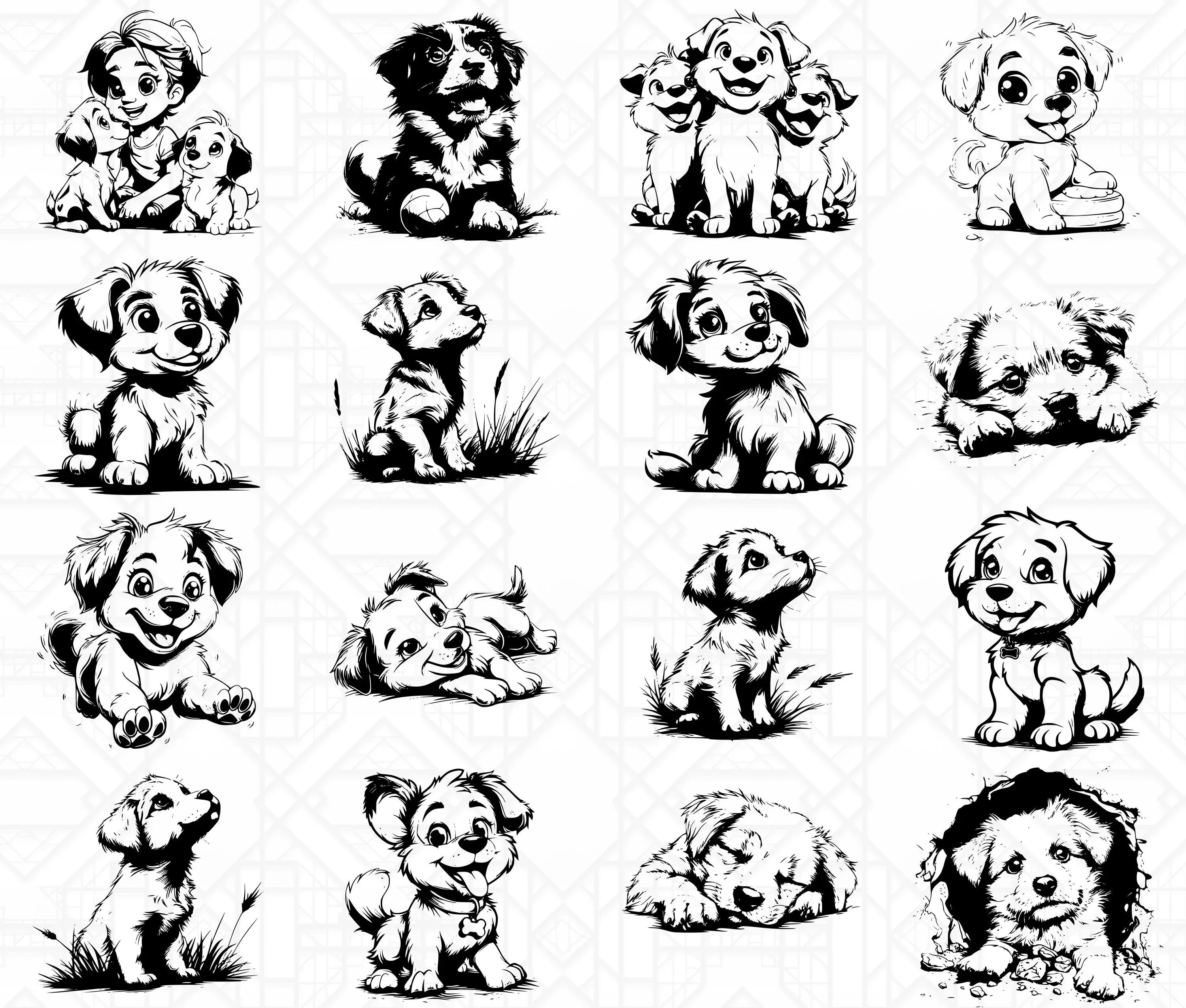 Puppy Playtime SVG Bundle - Image 6