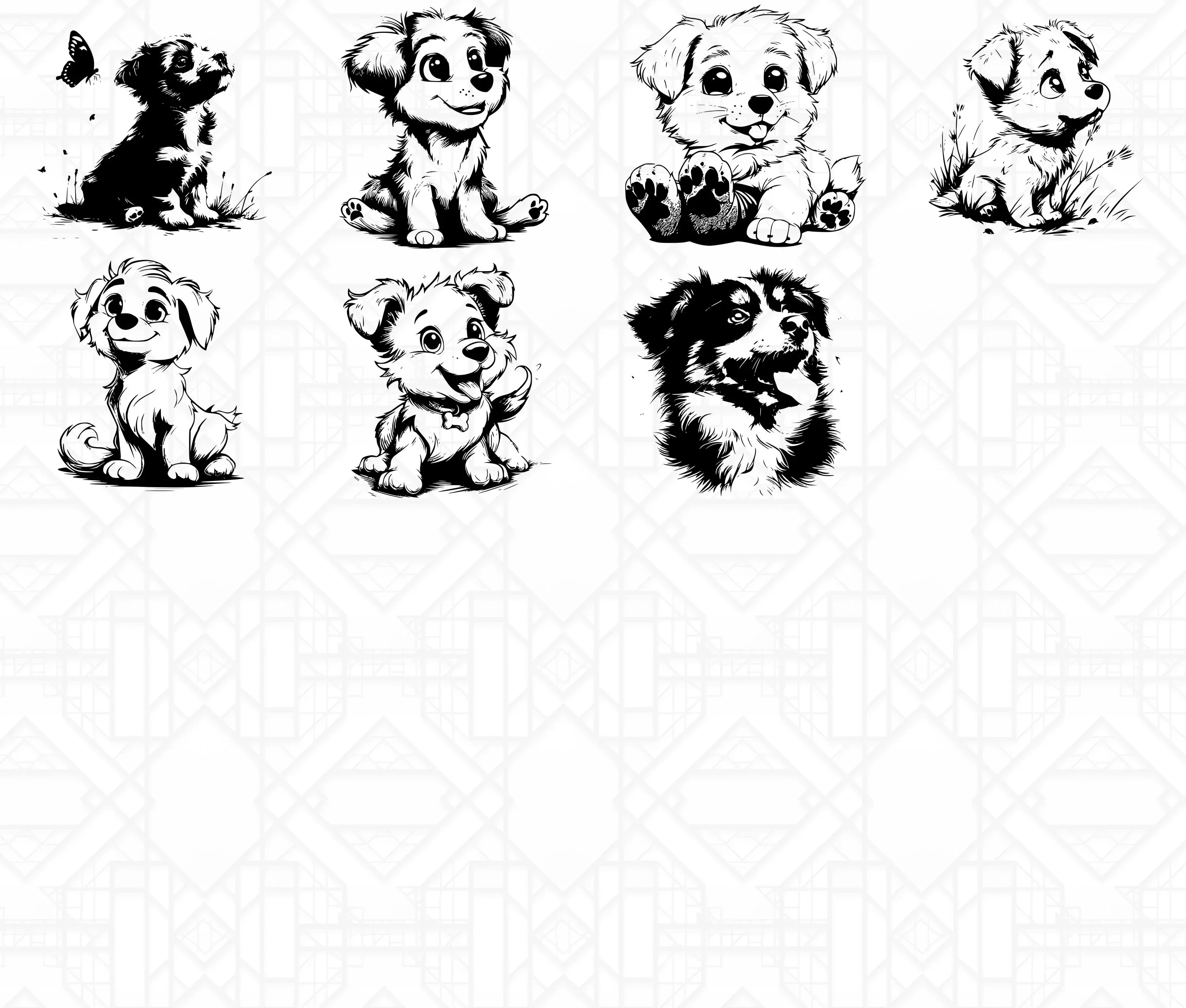 Puppy Playtime SVG Bundle - Image 7