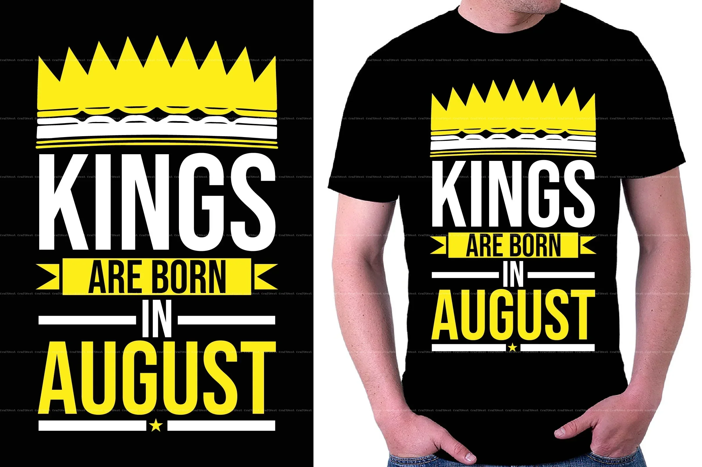 Queens and Kings T-Shirt Design SVG Bundle - Image 10