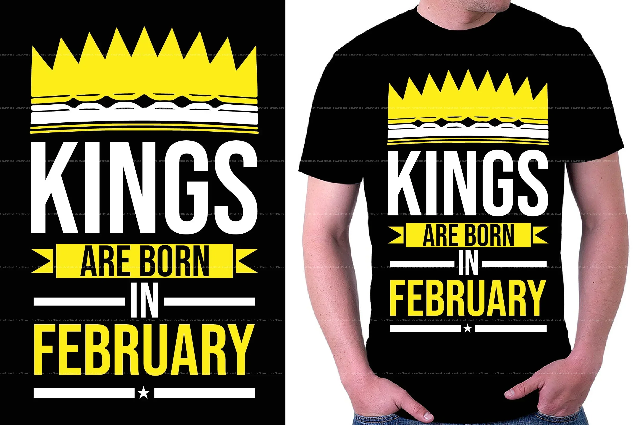 Queens and Kings T-Shirt Design SVG Bundle - Image 2