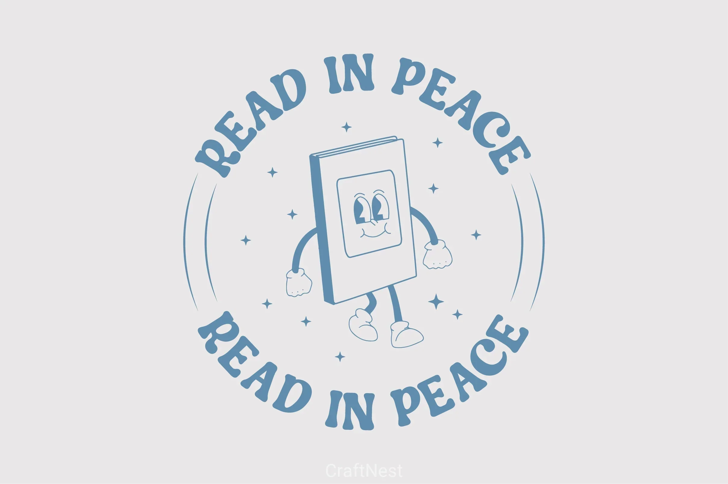 Read In Peace SVG Bundle