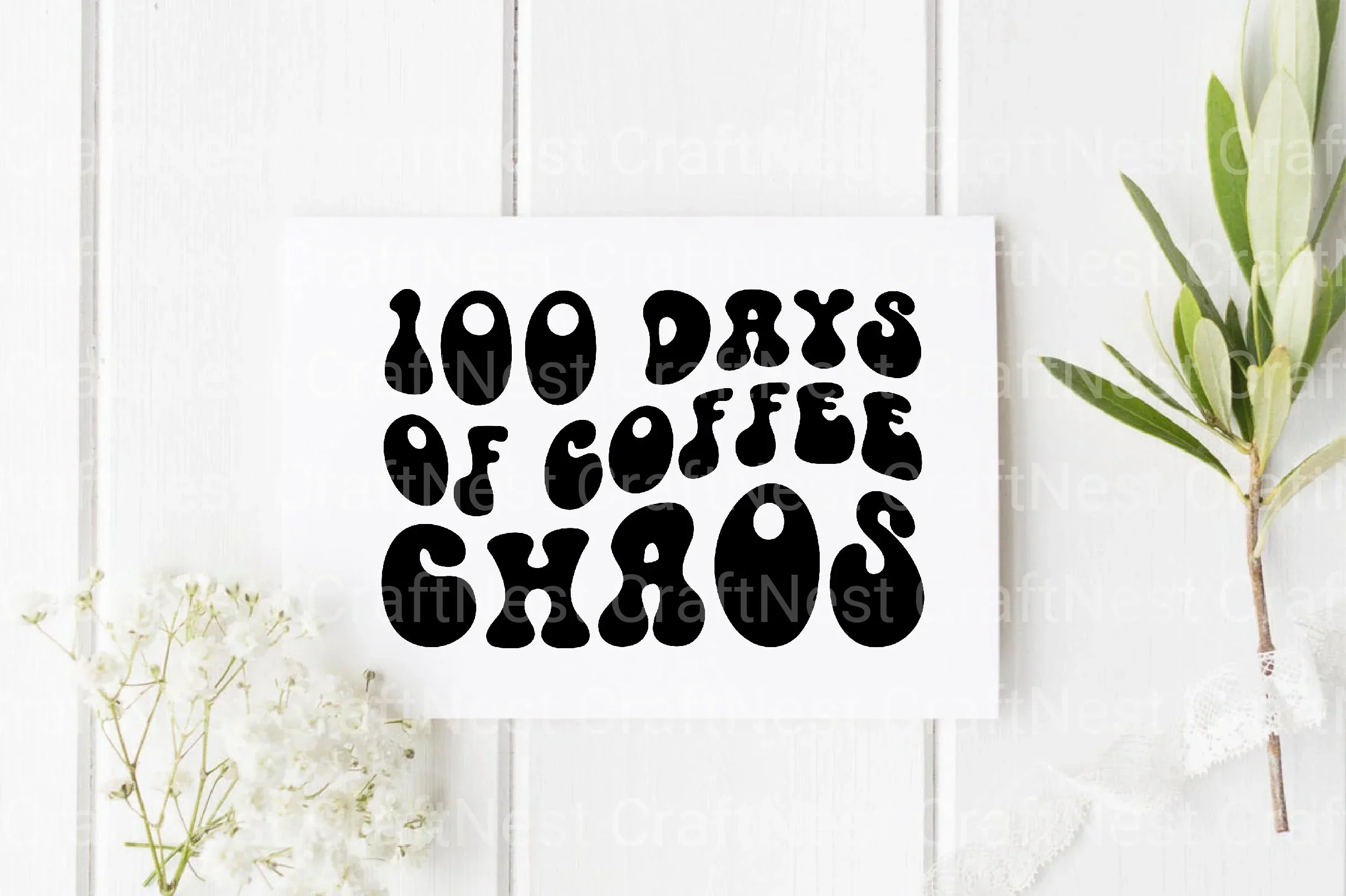 Retro 100 Days of School SVG Bundle - Image 6