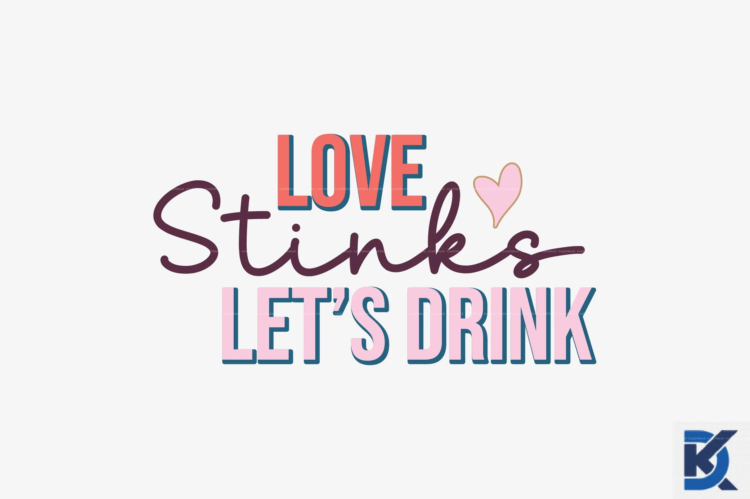 Retro Anti Valentine's Day SVG Bundle - Image 12