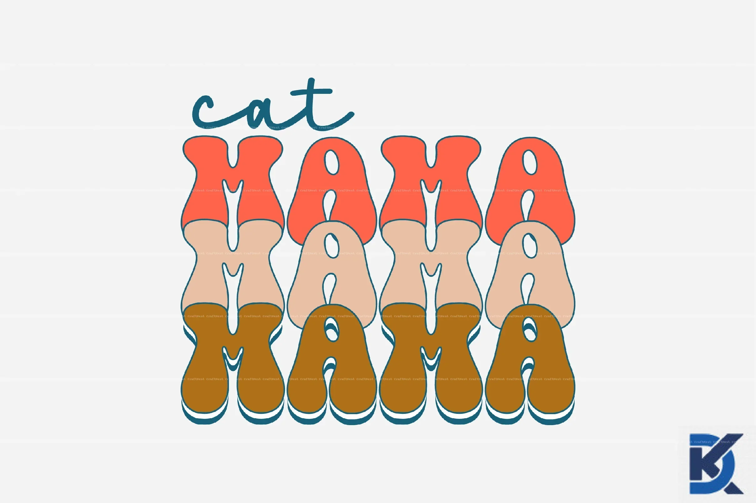 Retro Cat Design SVG Bundle - Image 10