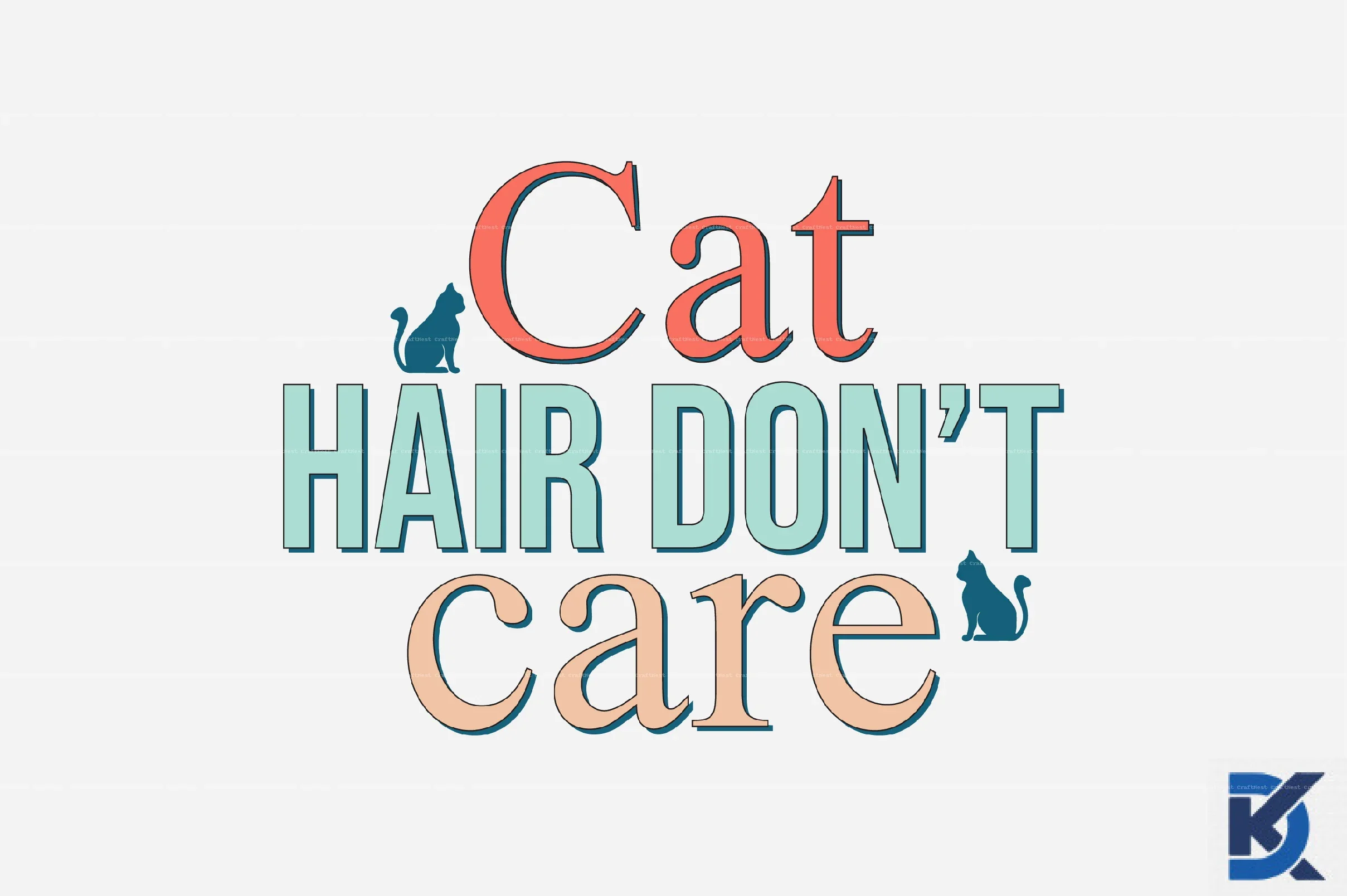 Retro Cat Design SVG Bundle - Image 9