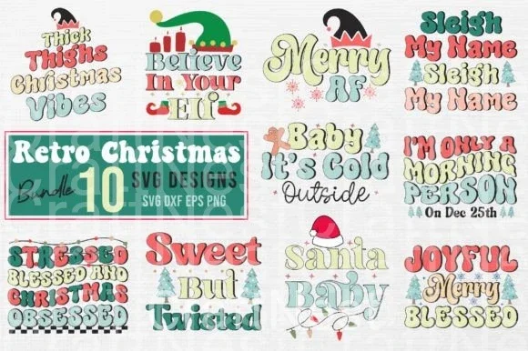 Retro Christmas Bundle