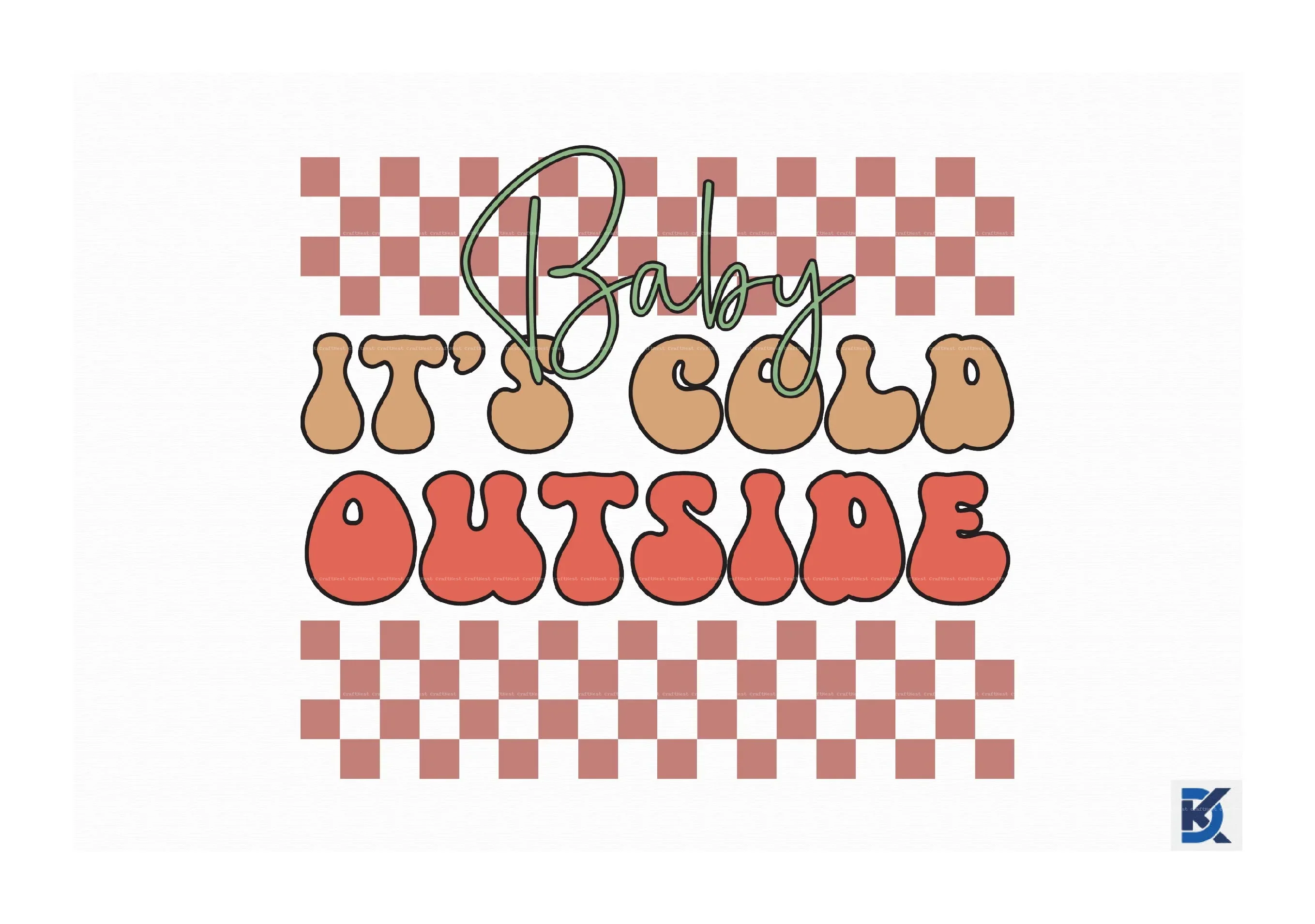Retro Christmas Design SVG Bundle - Image 16