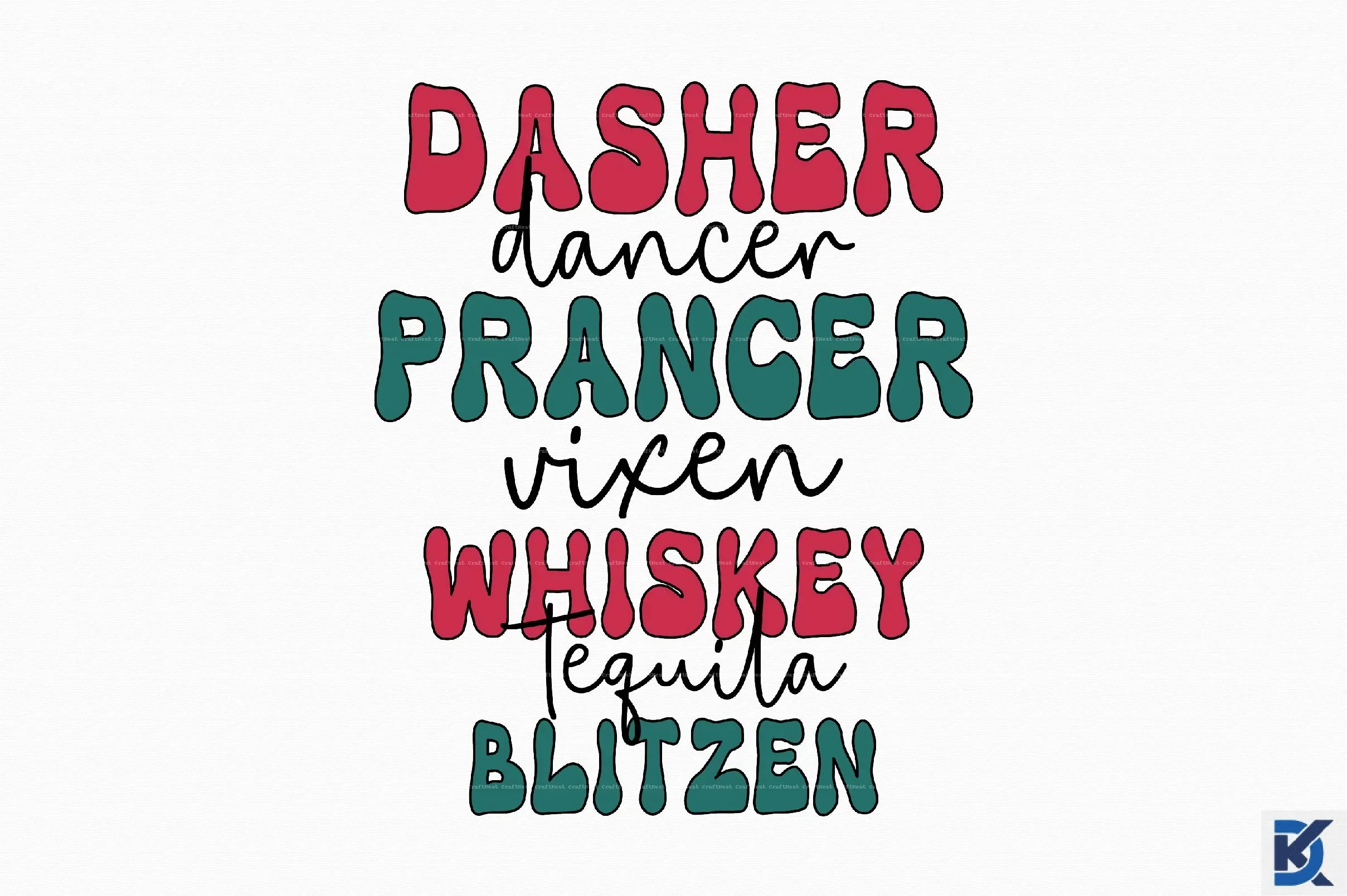 Retro Christmas Design SVG Bundle - Image 11