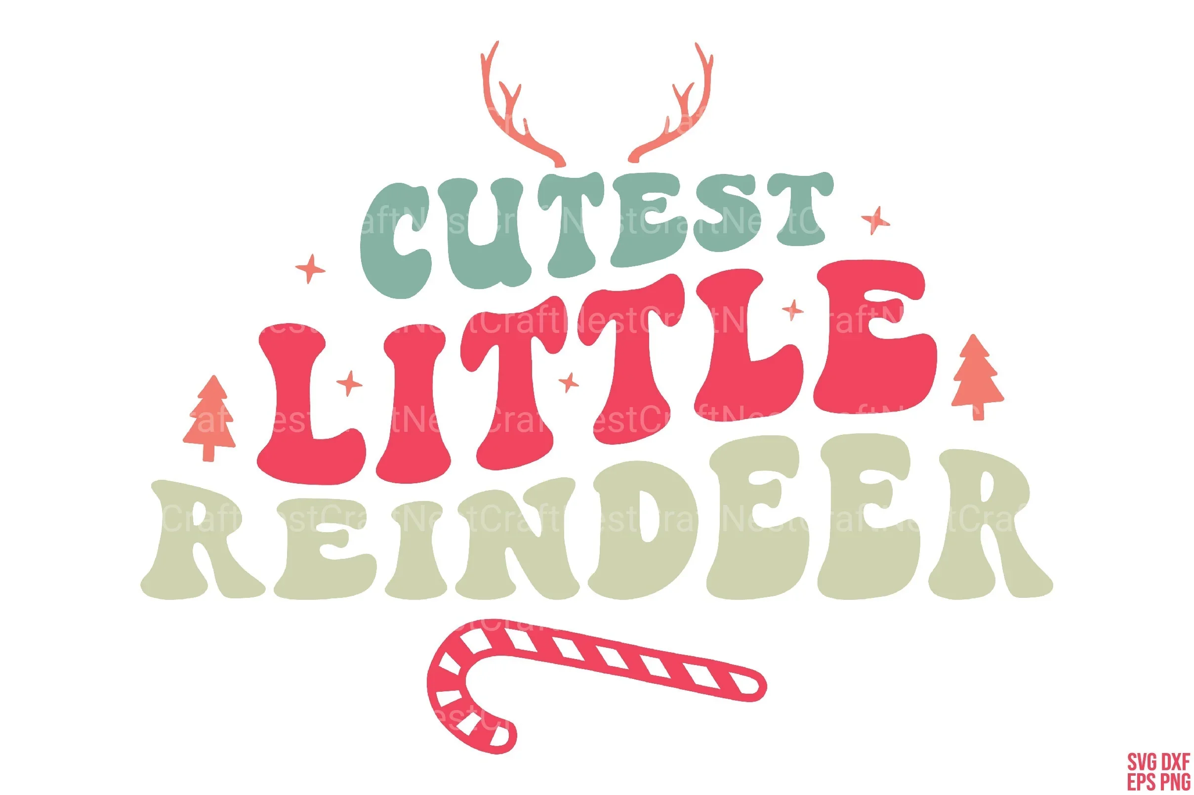 Retro Christmas Quotes Bundle - Image 11
