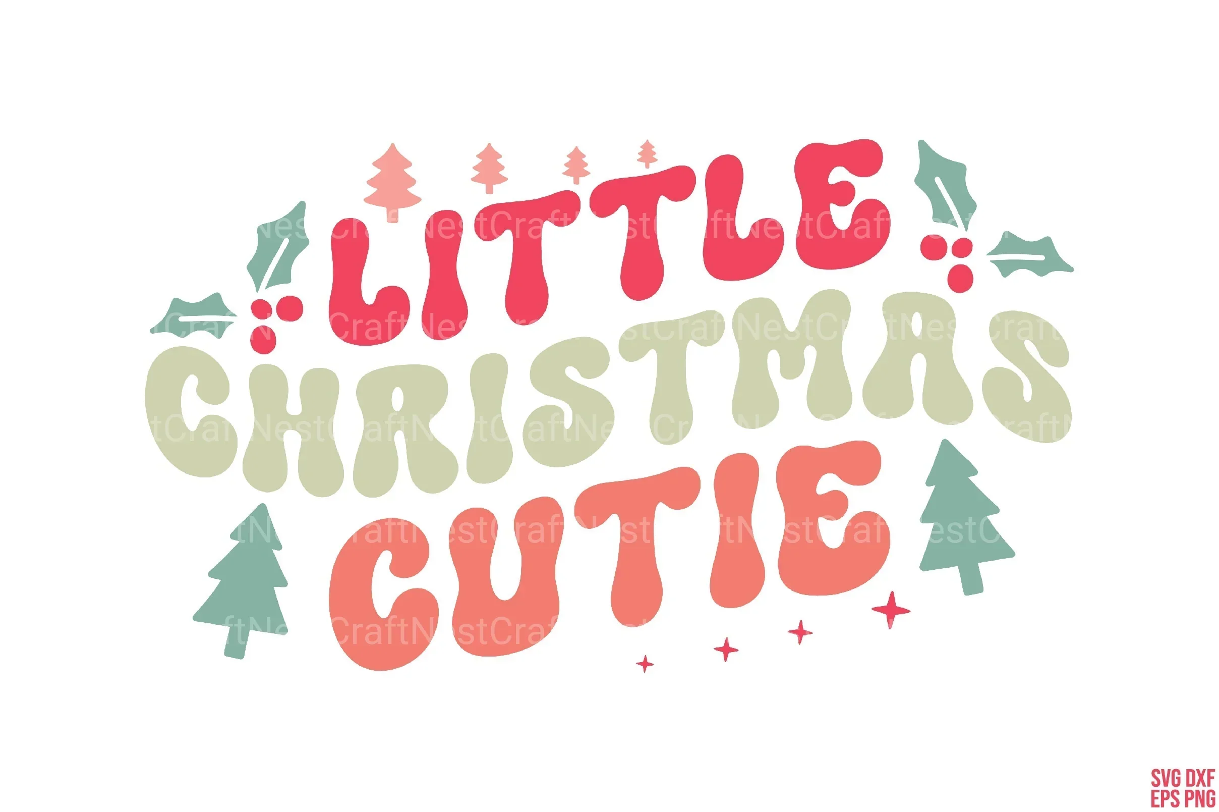 Retro Christmas Quotes Bundle - Image 8