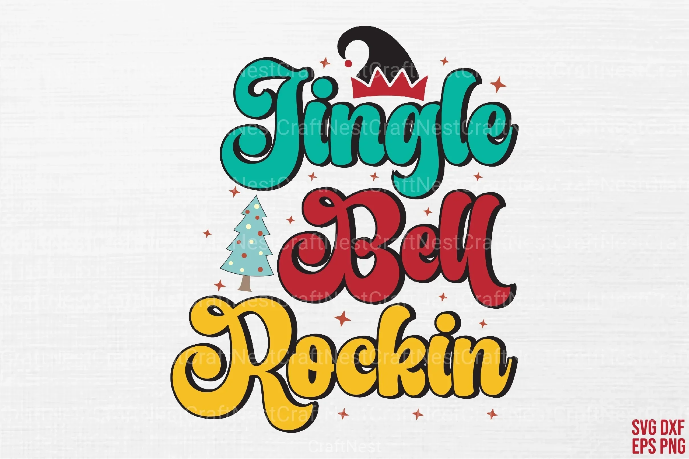 Retro Christmas SVG Bundle - Image 3