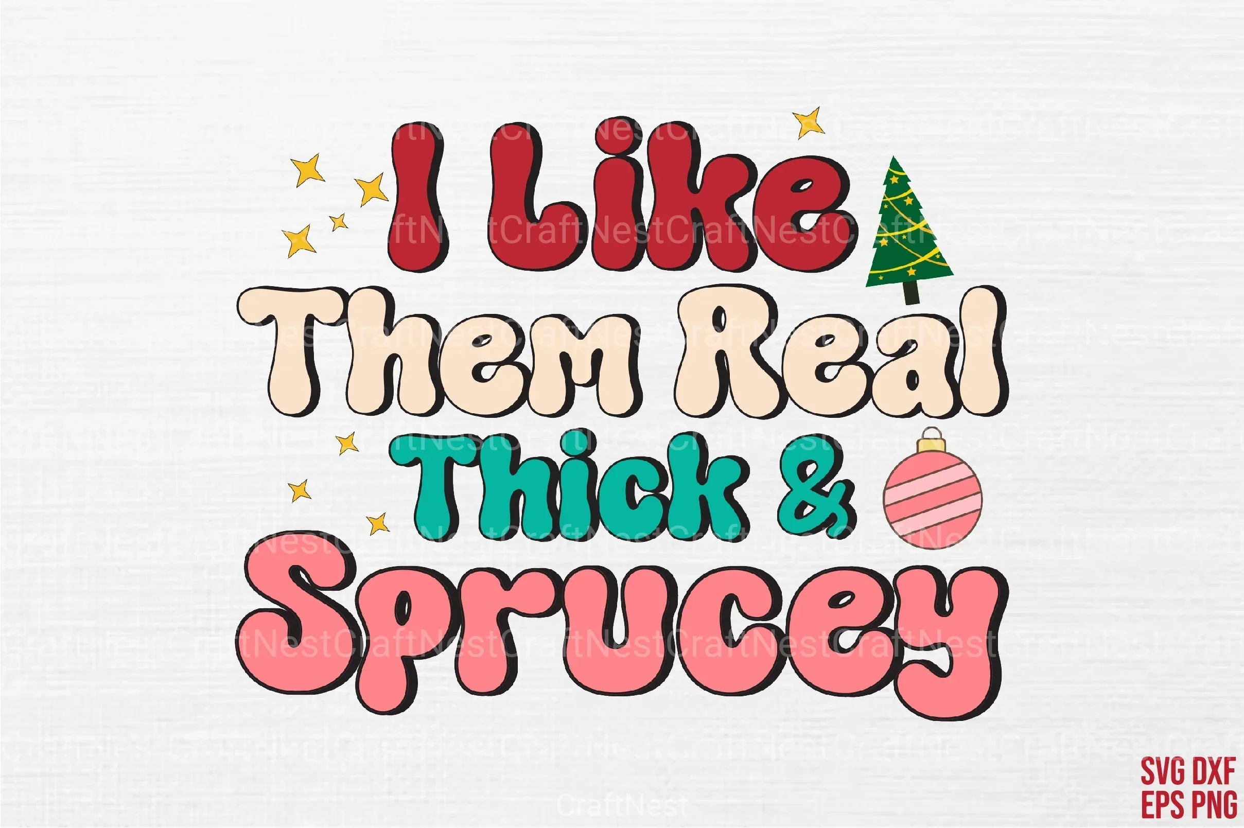 Retro Christmas SVG Bundle - Image 4