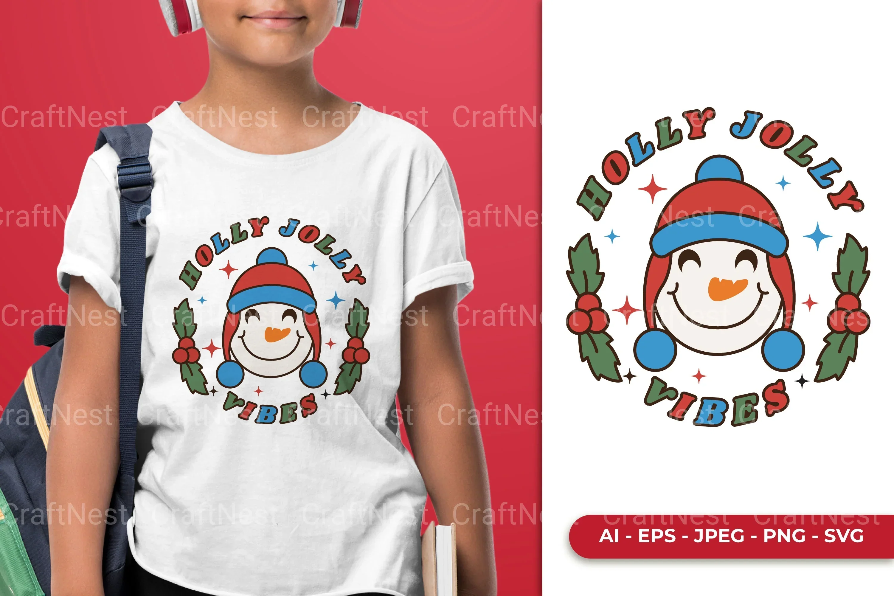 Retro Christmas SVG Bundle