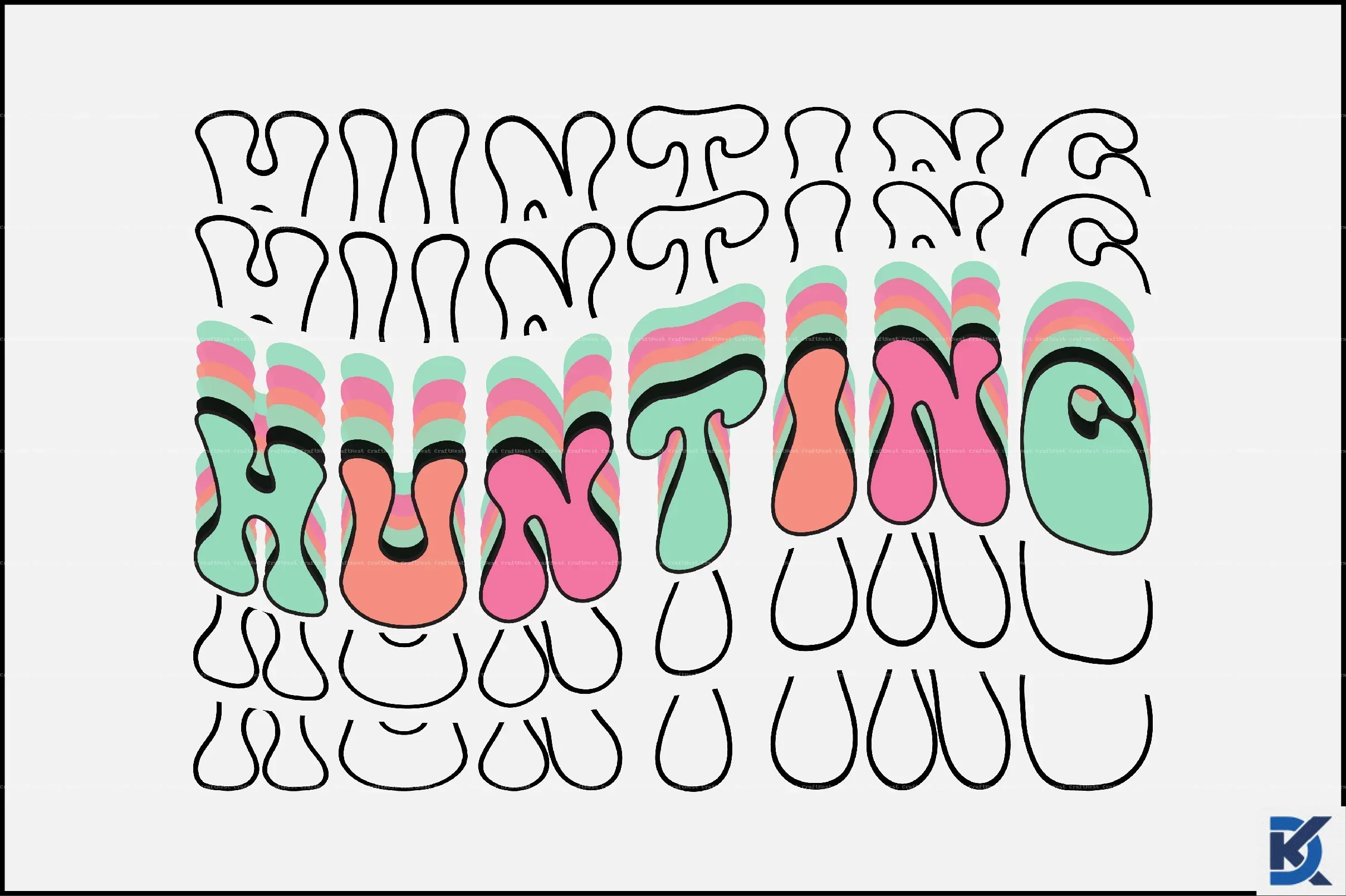 Retro Easter SVG Bundle - Image 9