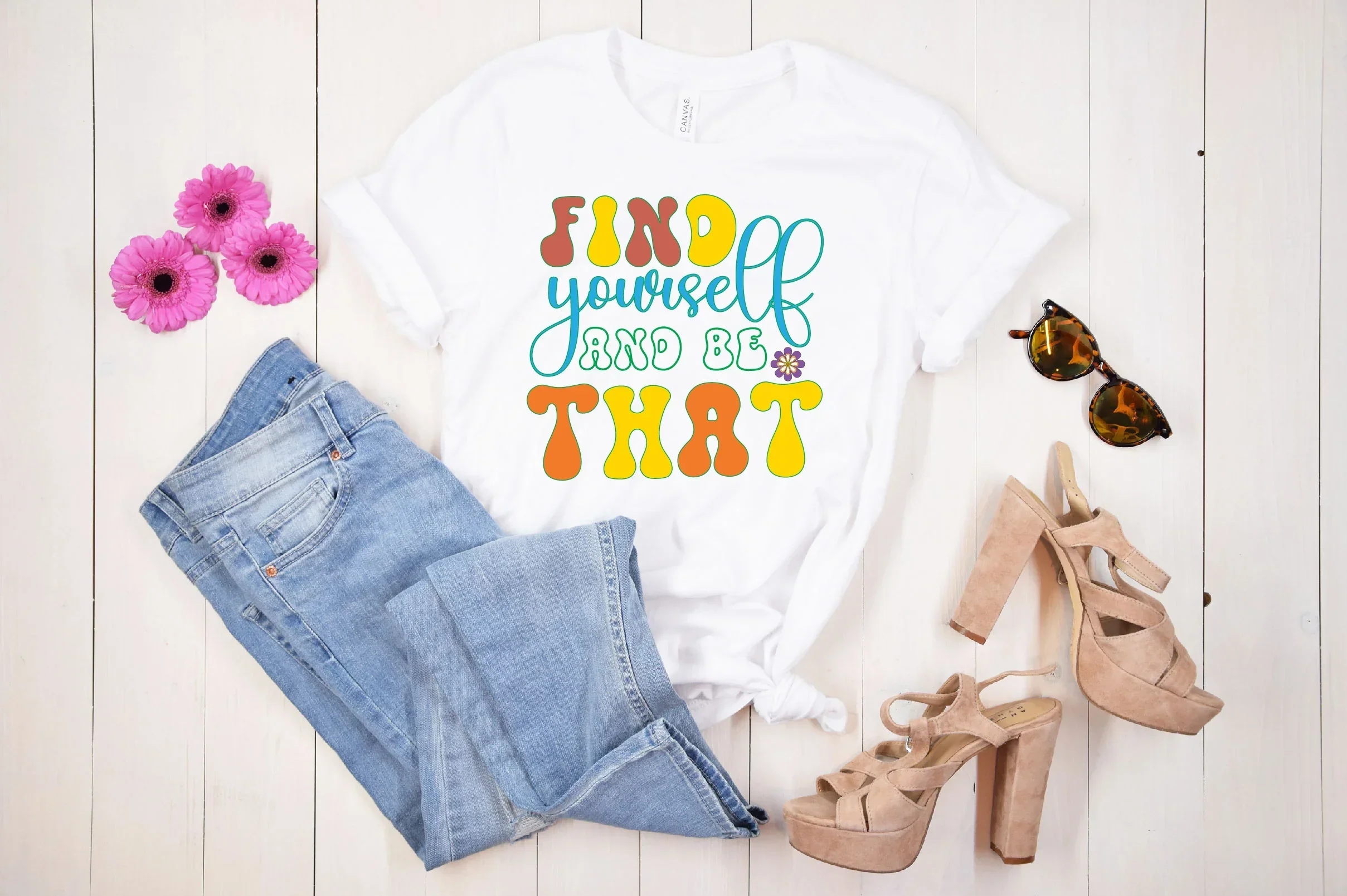 Retro Inspirational Inspirational Quotes SVG Bundle - Image 2