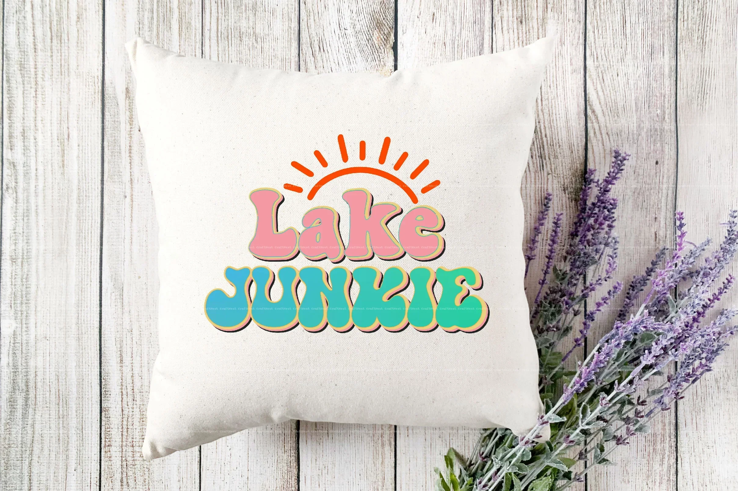 Retro Lake SVG Bundle - Image 3