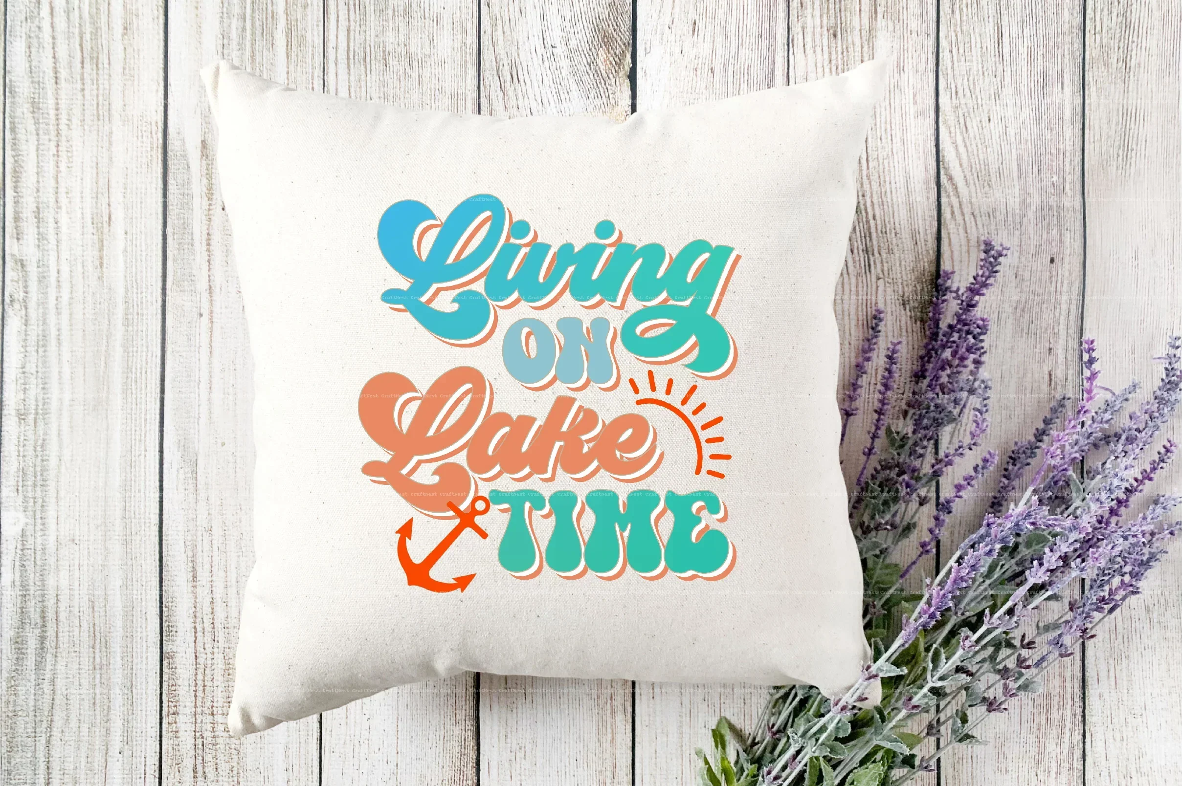 Retro Lake SVG Bundle - Image 7