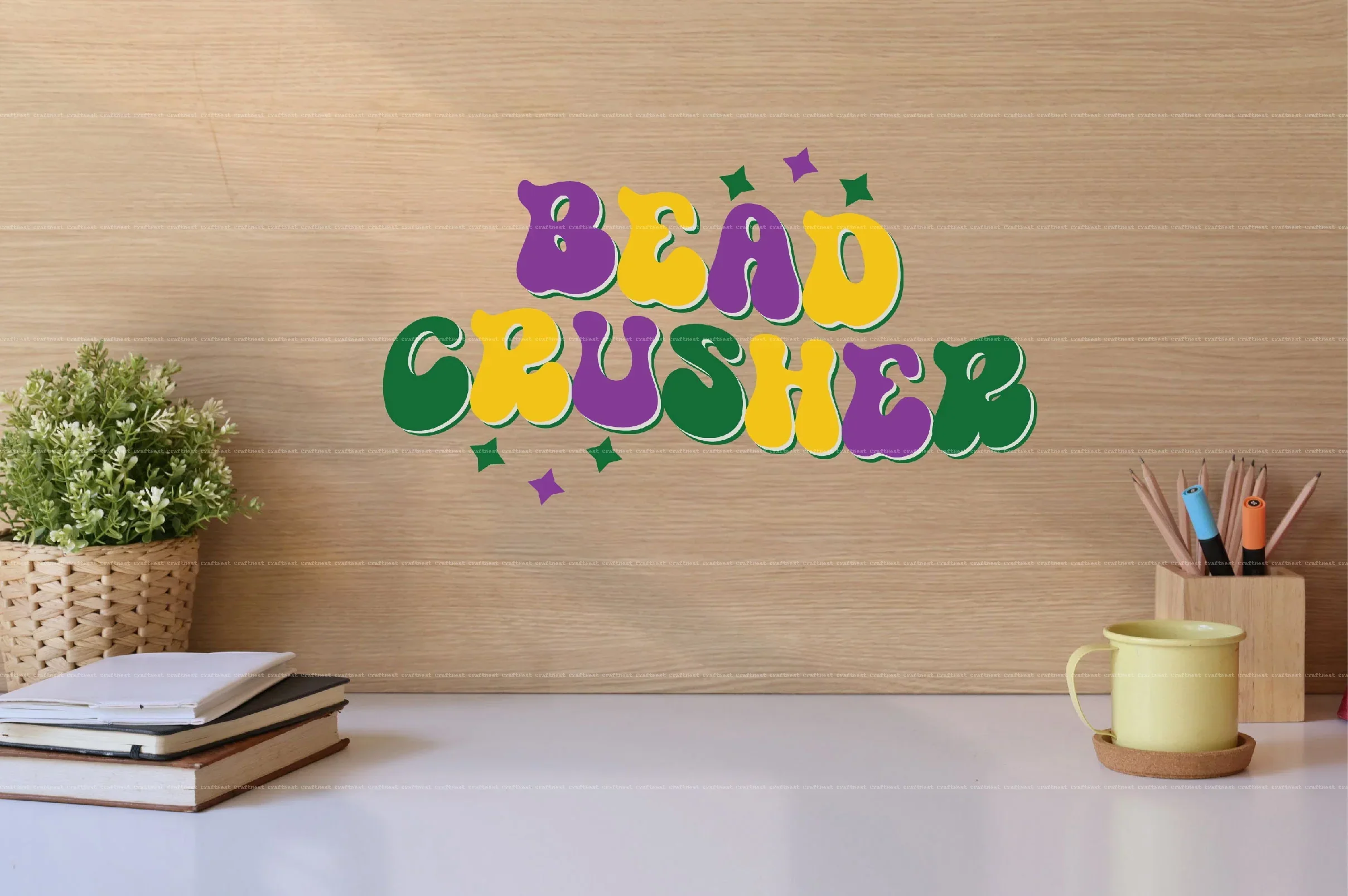 Retro Mardi Gras SVG Bundle - Image 11