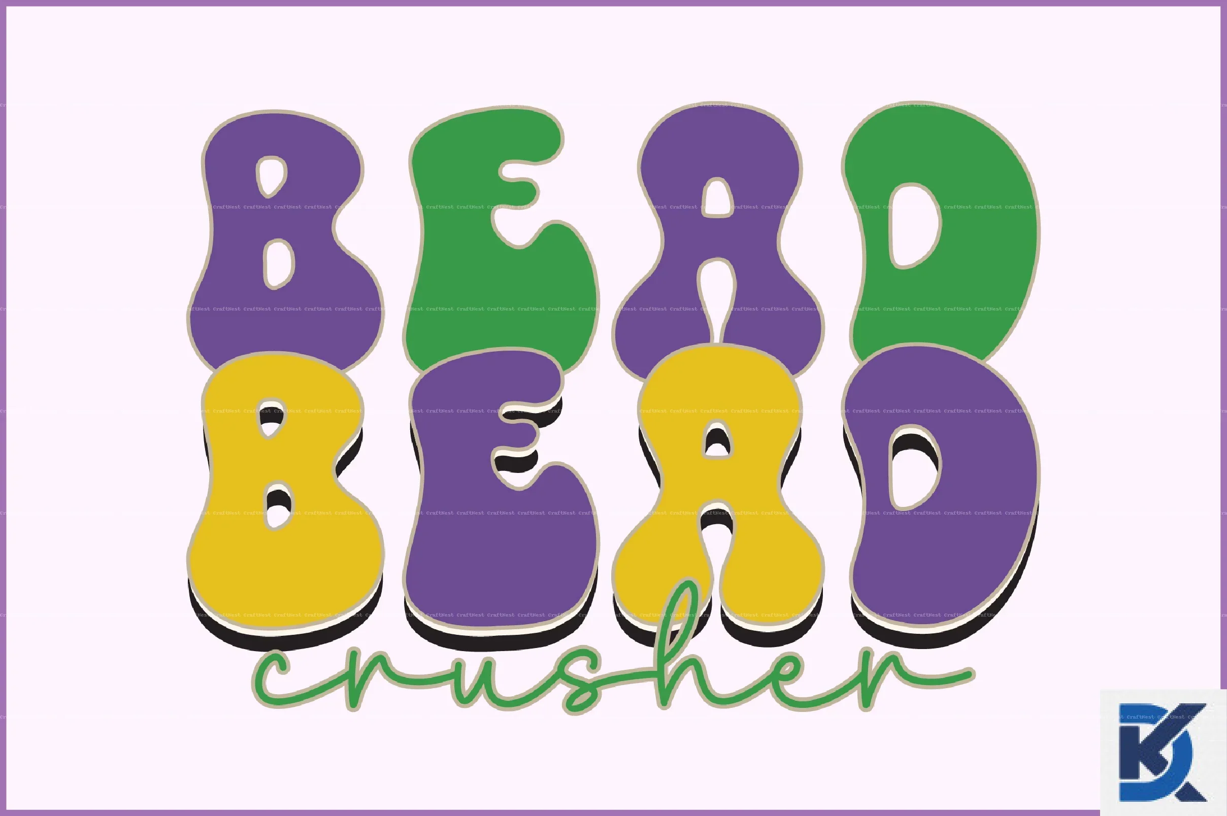 Retro Mardi Gras SVG Bundle - Image 2