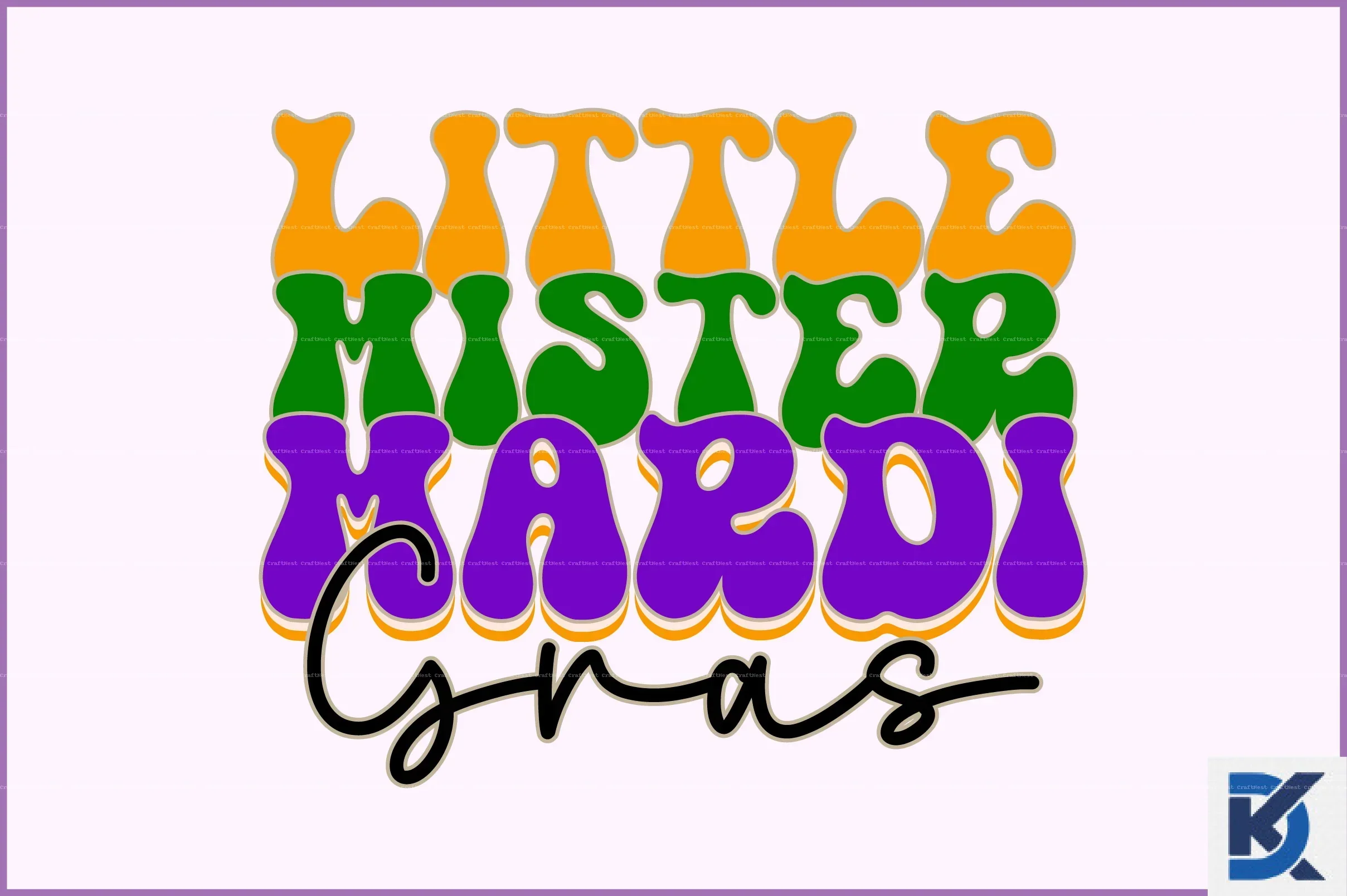 Retro Mardi Gras SVG Bundle - Image 5