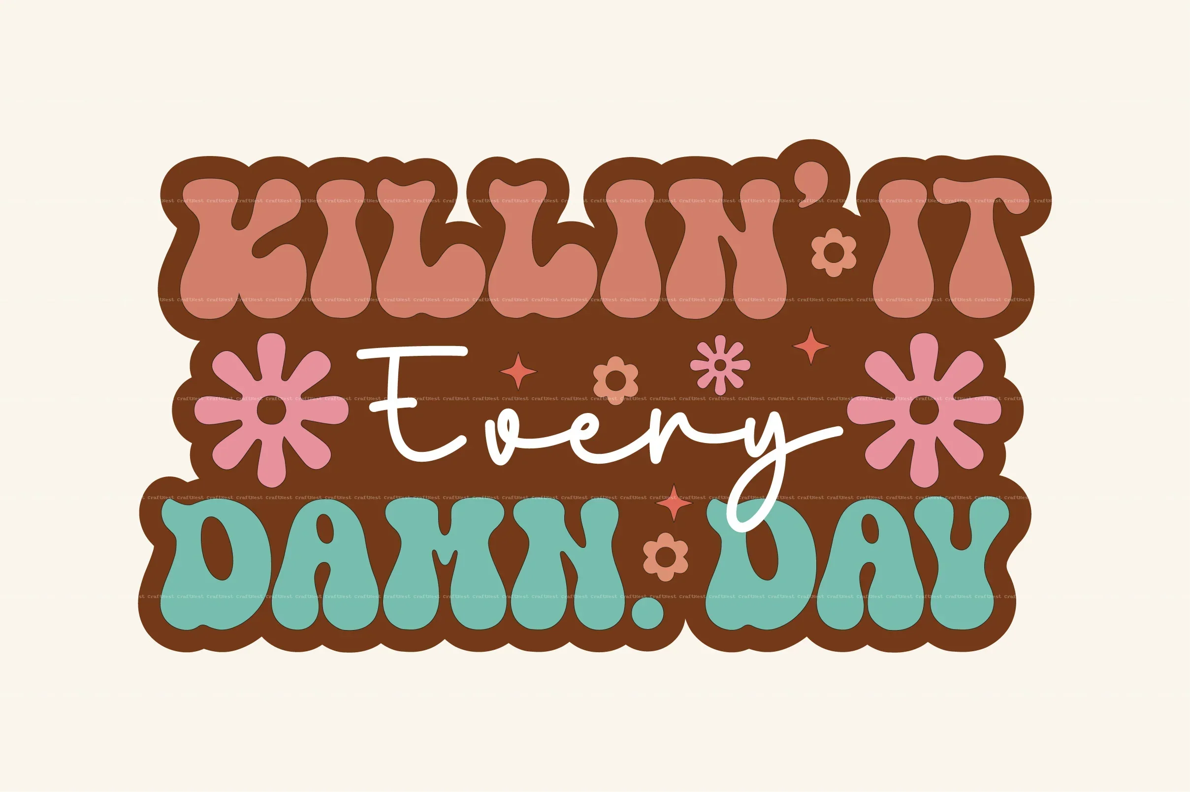 Retro Motivational SVG Bundle - Image 8