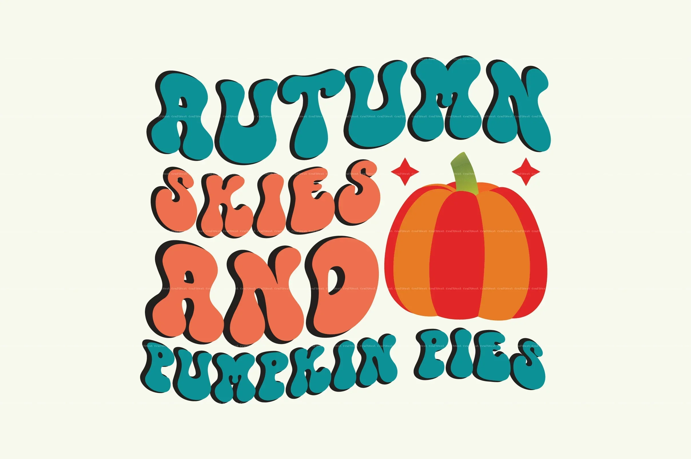 Retro Pumpkin SVG Bundle - Image 2