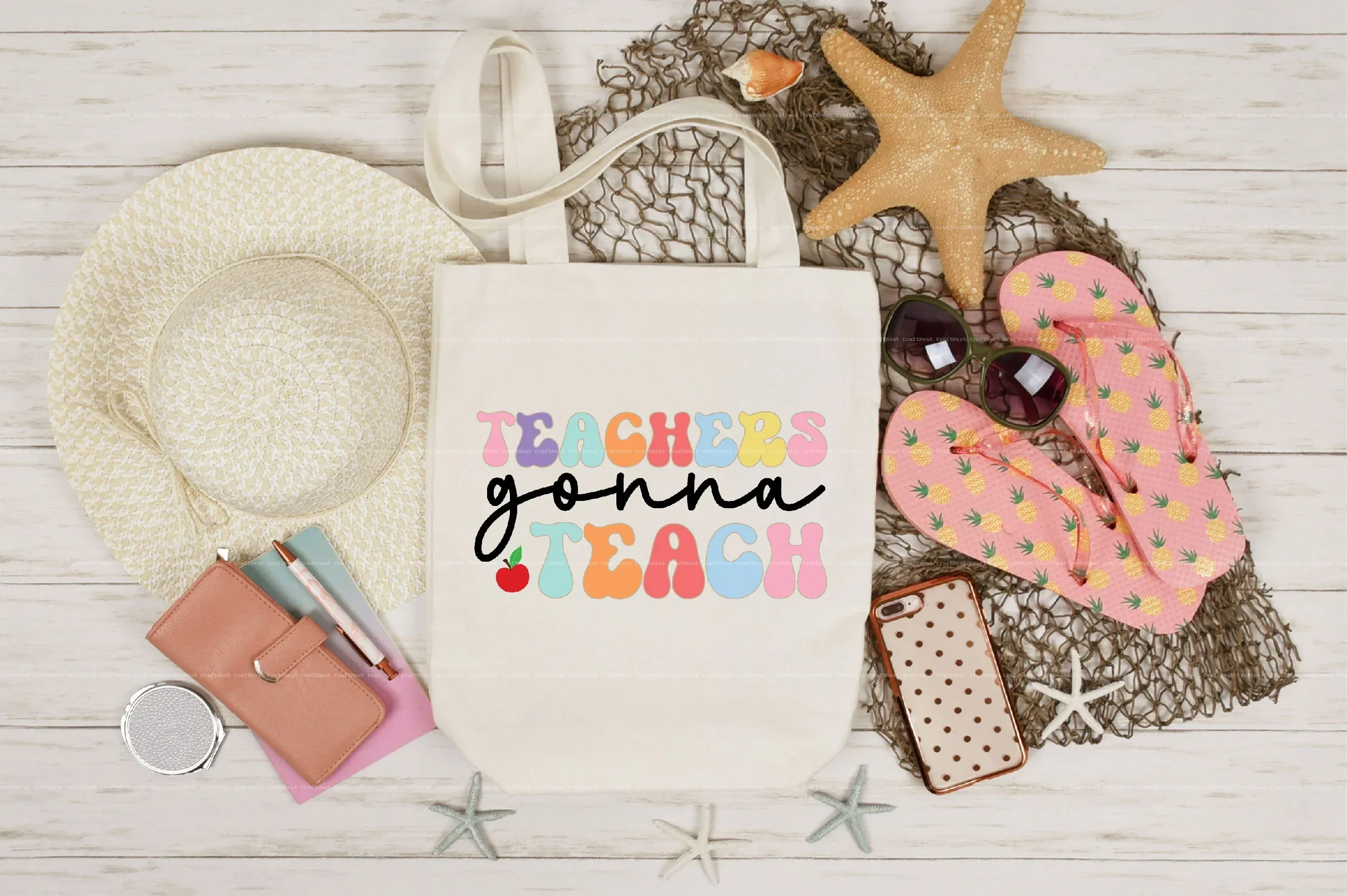 Retro Teacher SVG Bundle - Image 10