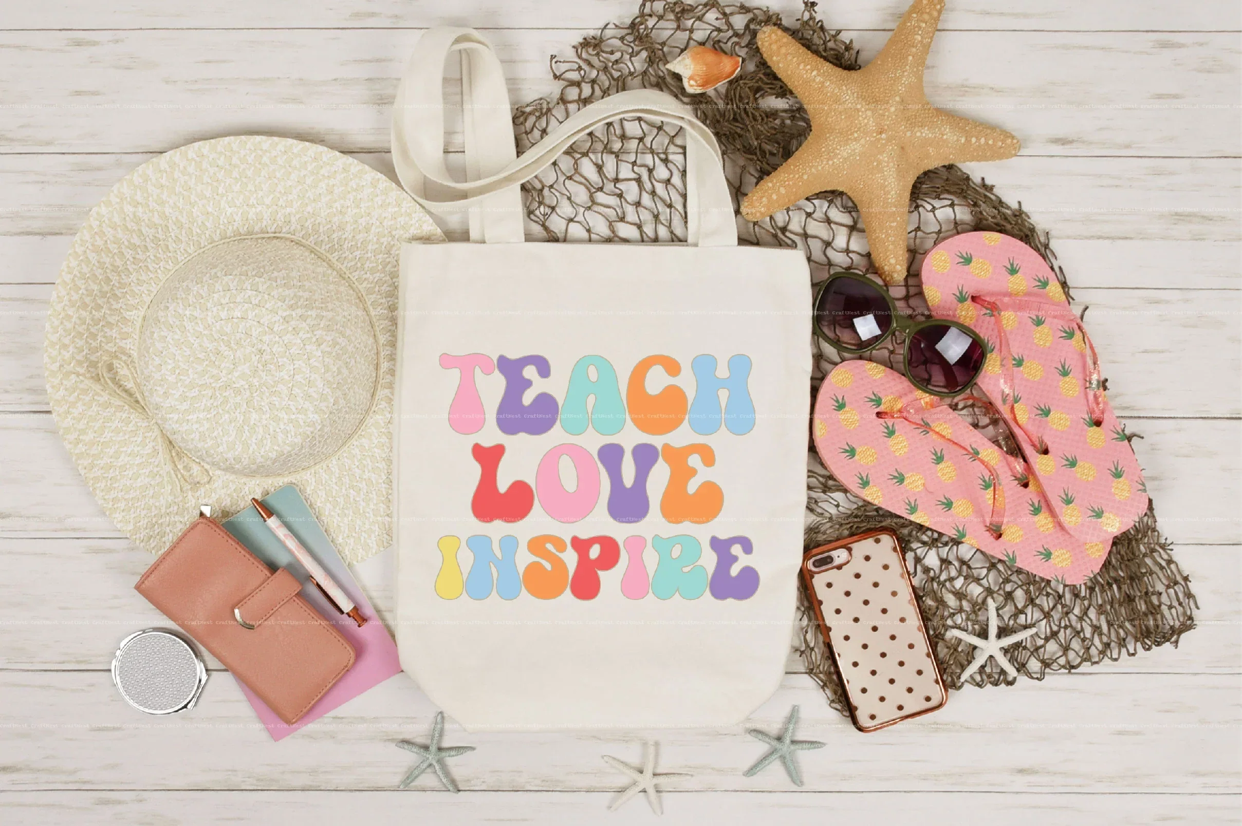 Retro Teacher SVG Bundle - Image 2