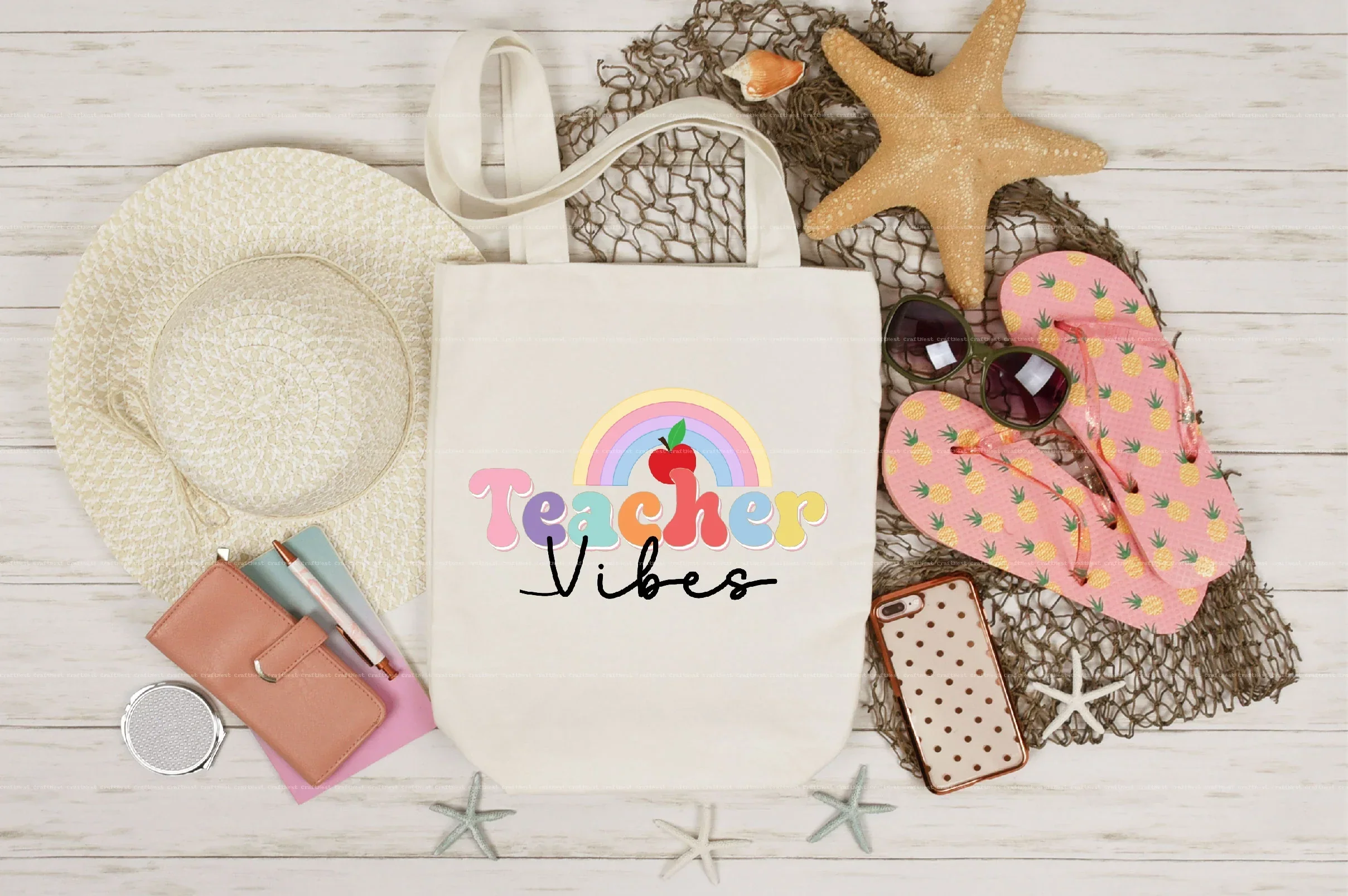 Retro Teacher SVG Bundle - Image 9