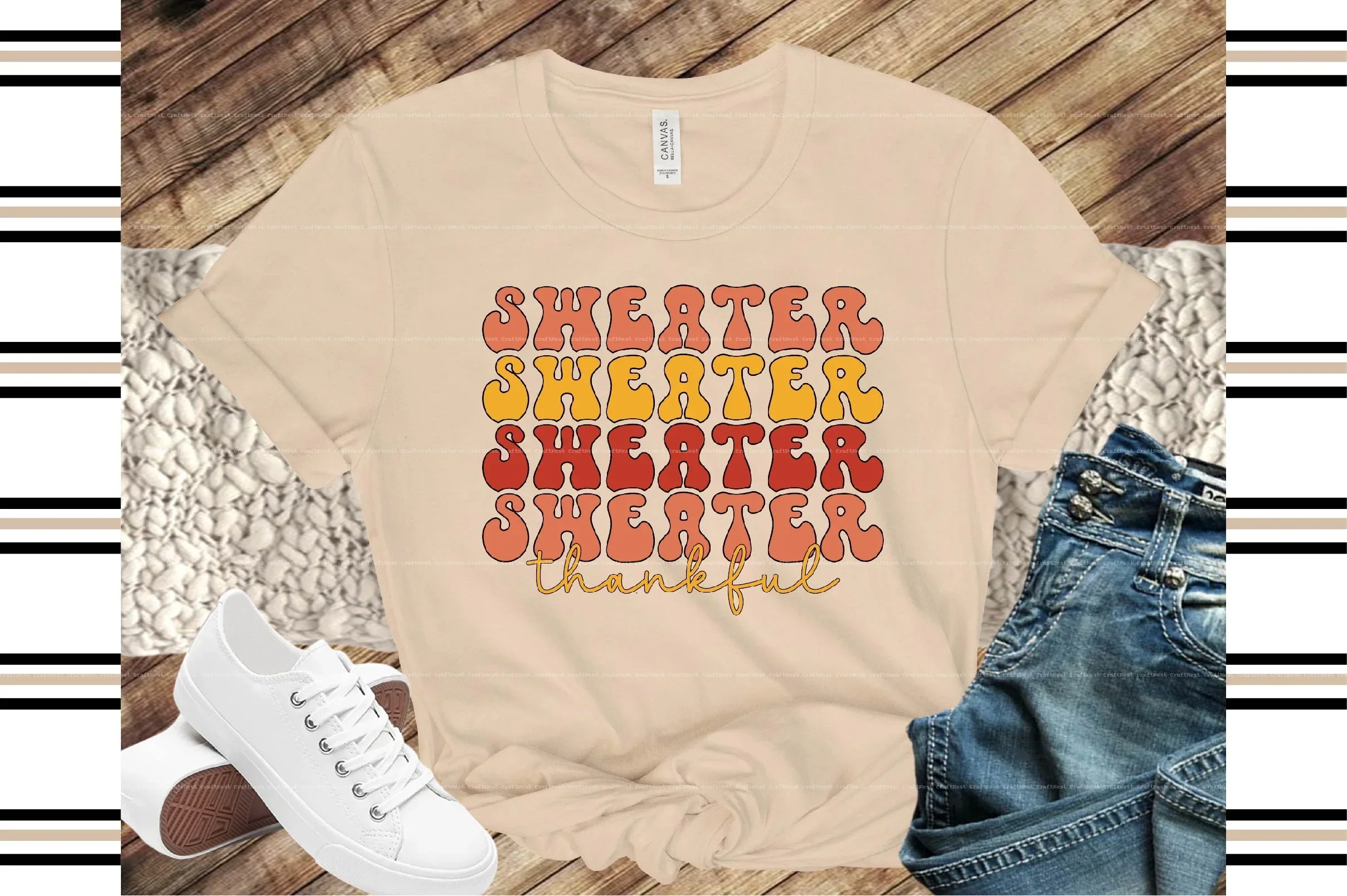 Retro Thanksgiving SVG Bundle - Image 3