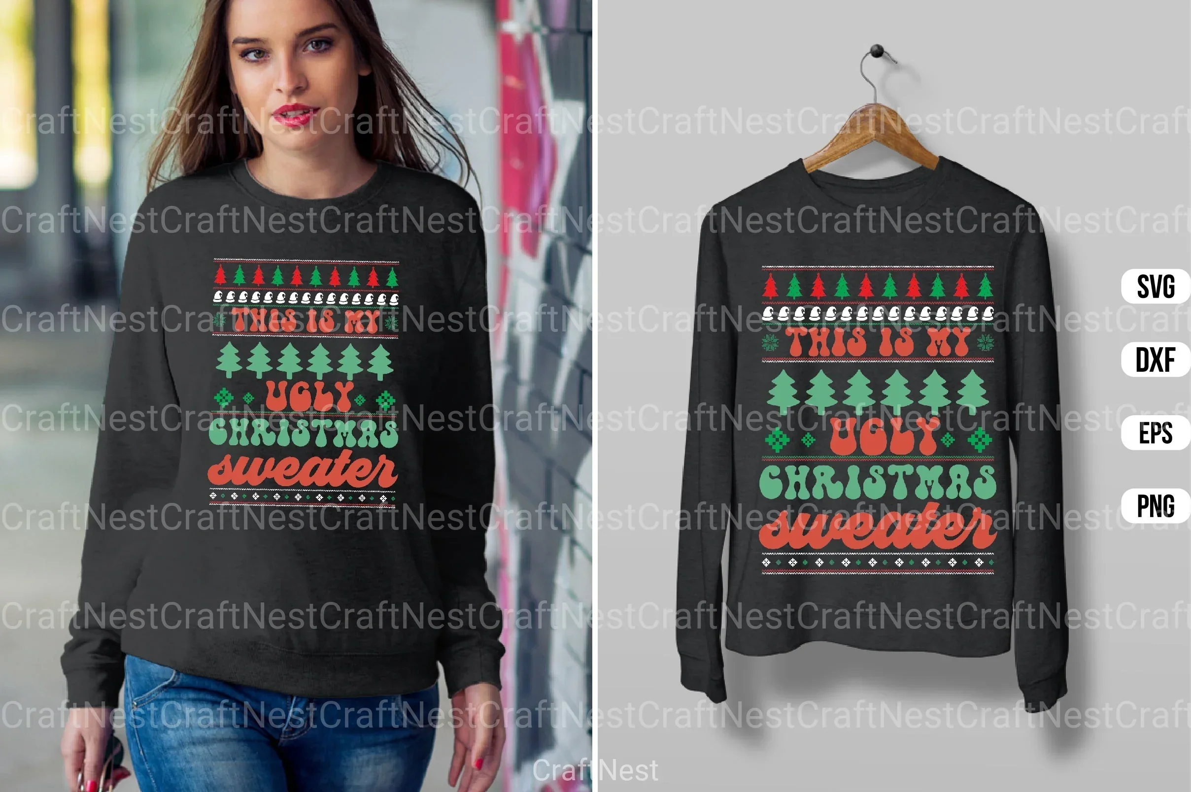 Retro Ugly Sweater Bundle - Image 11