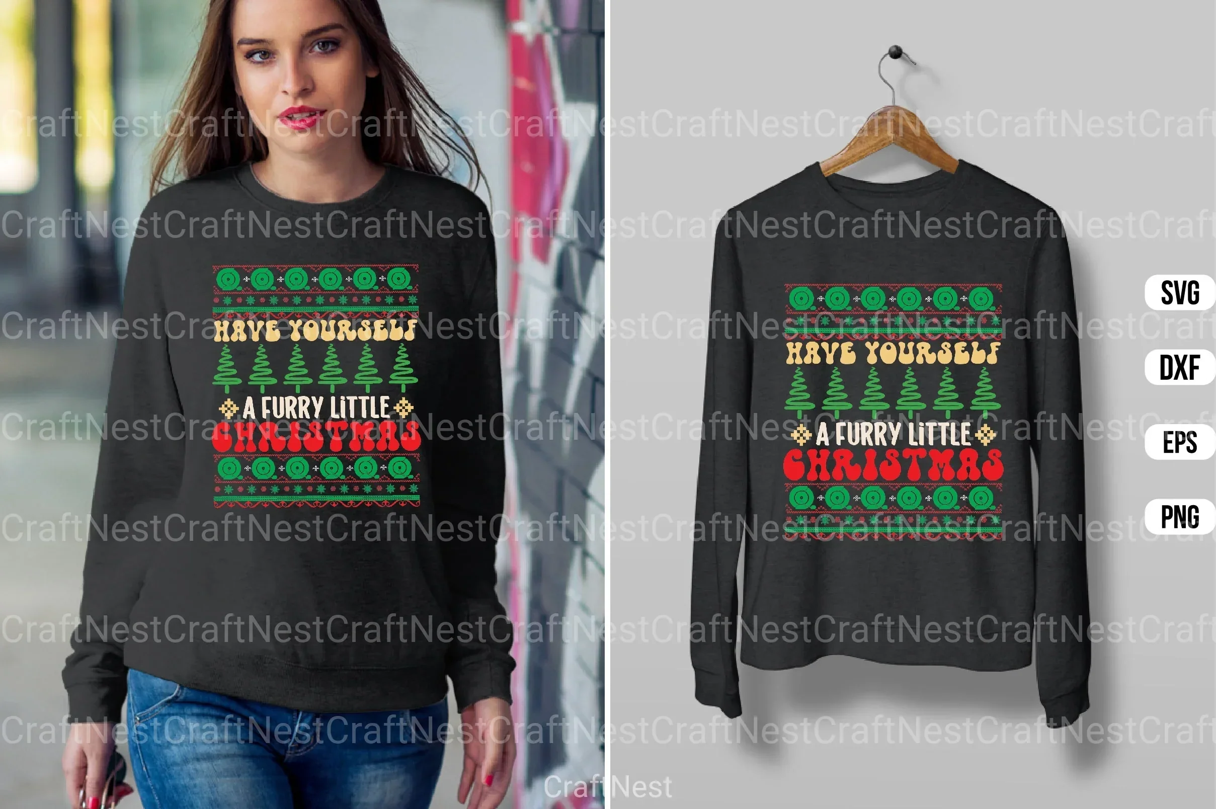 Retro Ugly Sweater Bundle - Image 13