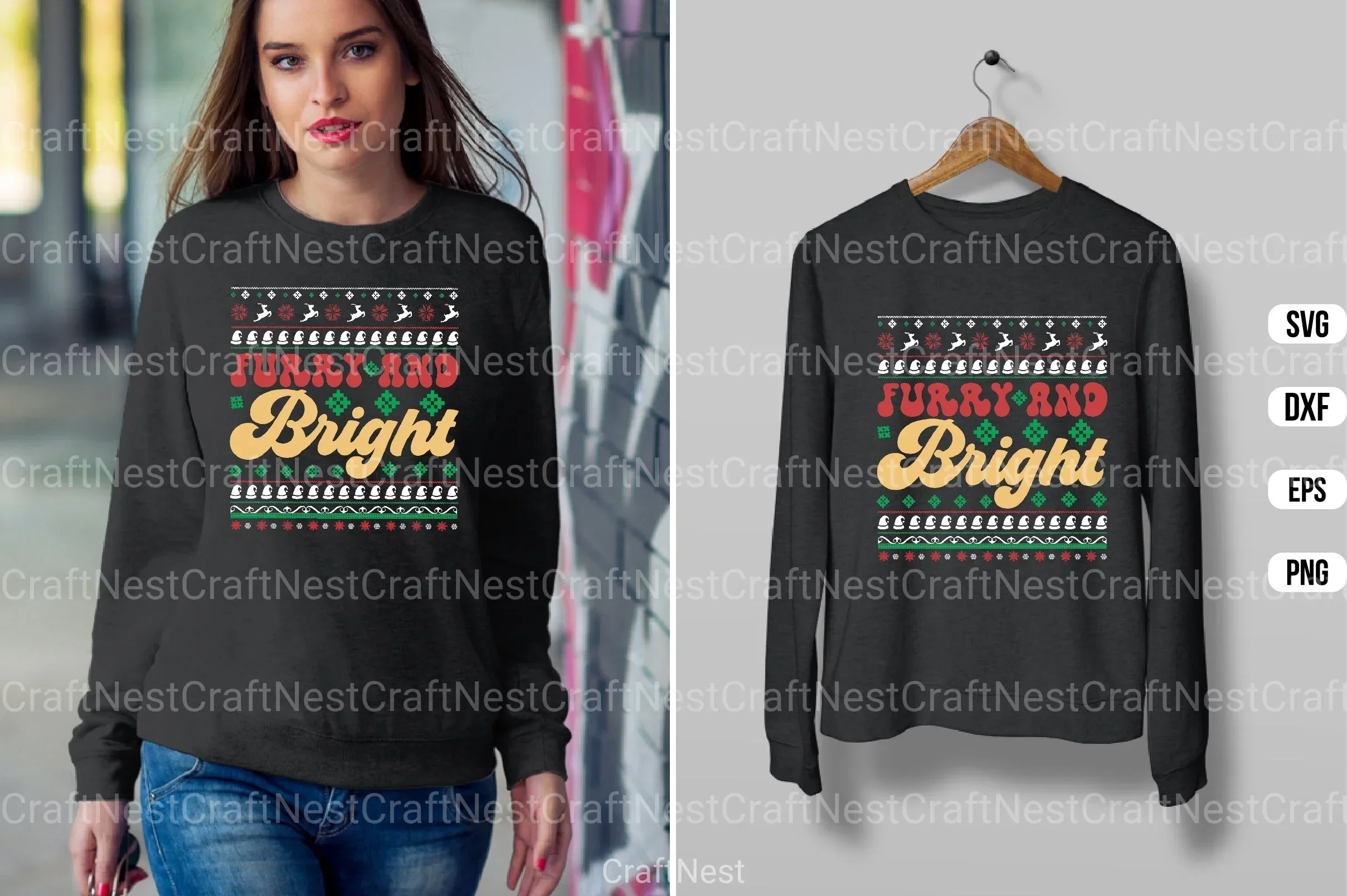 Retro Ugly Sweater Bundle - Image 9
