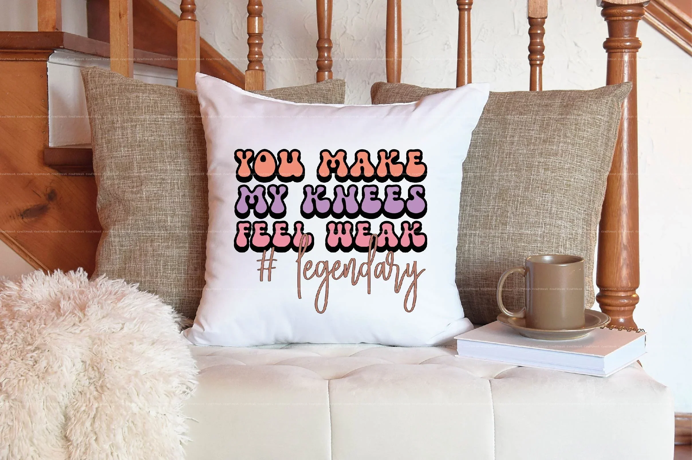 Retro Workout Motivation Quotes SVG Bundle - Image 5