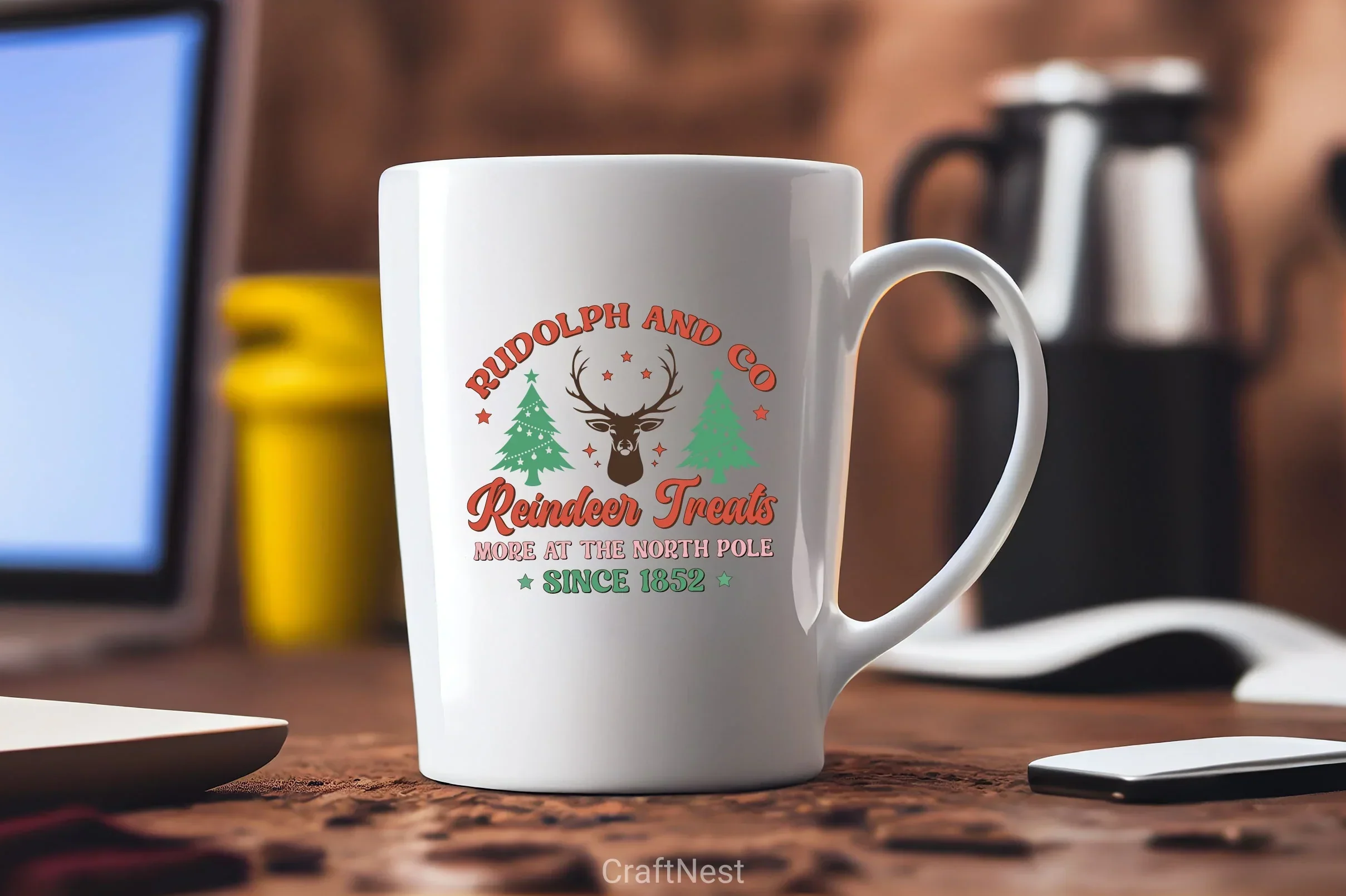 Rudolph And Co Reindeer Treats More At The North Pole Since 1852 SVG Bundle - Image 3