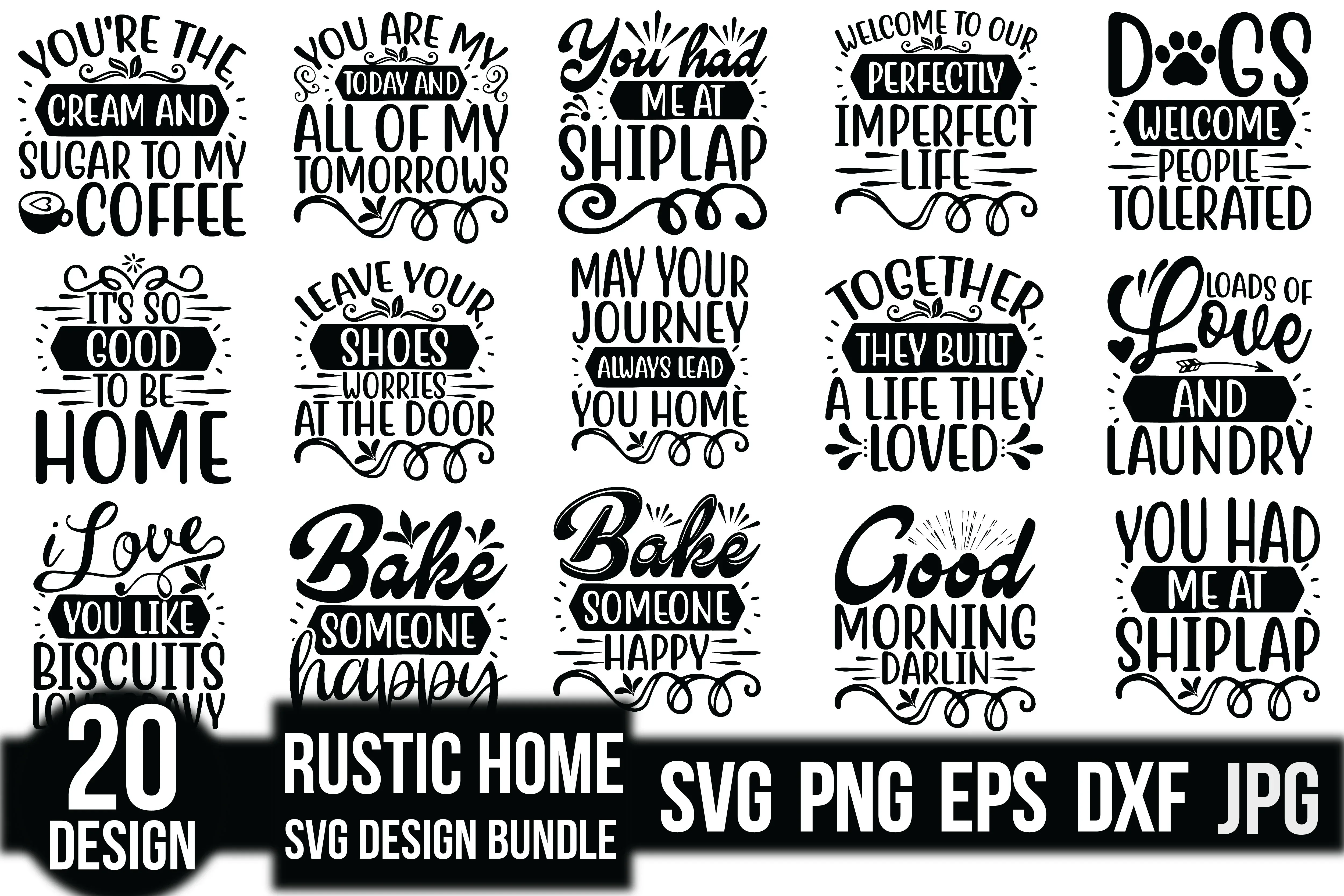 Rustic Home SVG Bundle - Image 2